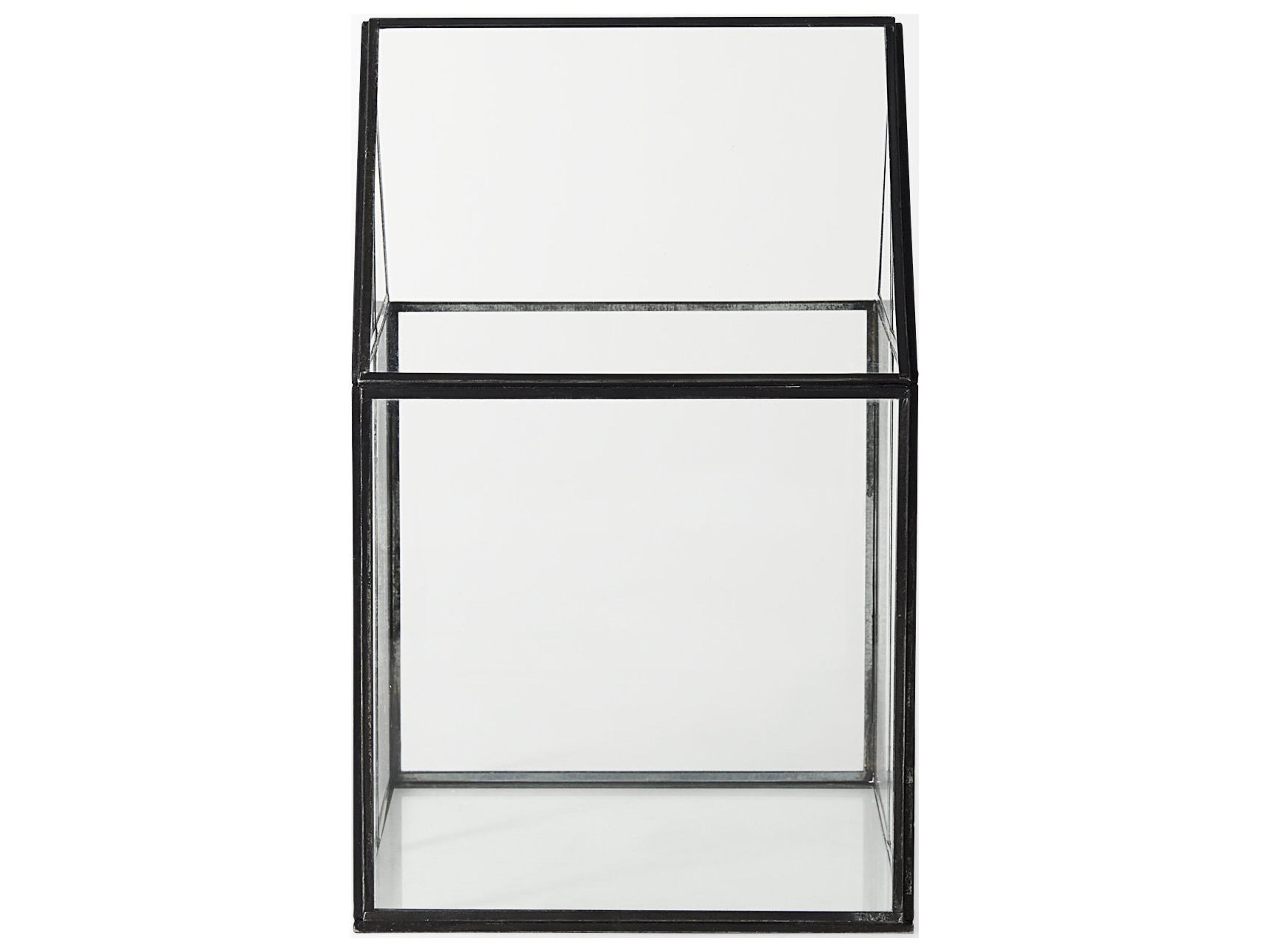 Mercana Sikes (Medium) 8L x 8W x 13H Hut Terrarium W/Glass Base