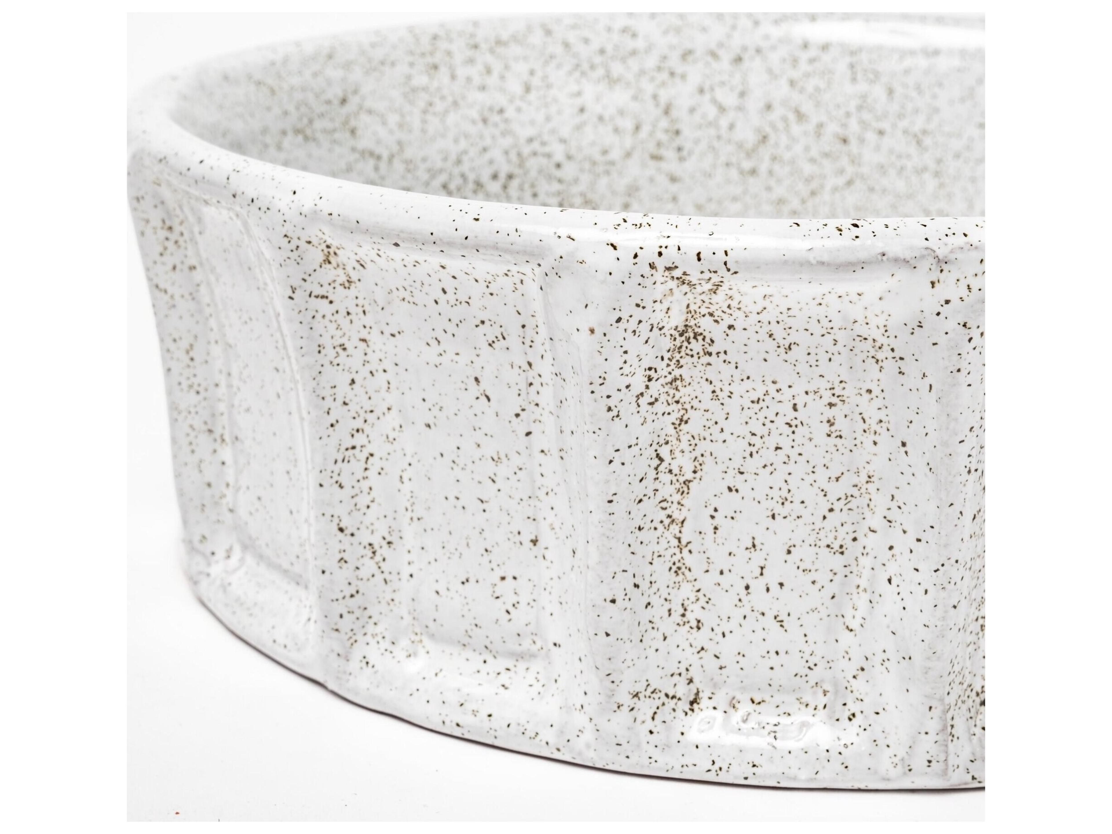 Mercana Silone (Small) 9L x 9W White Ceramic Bowl