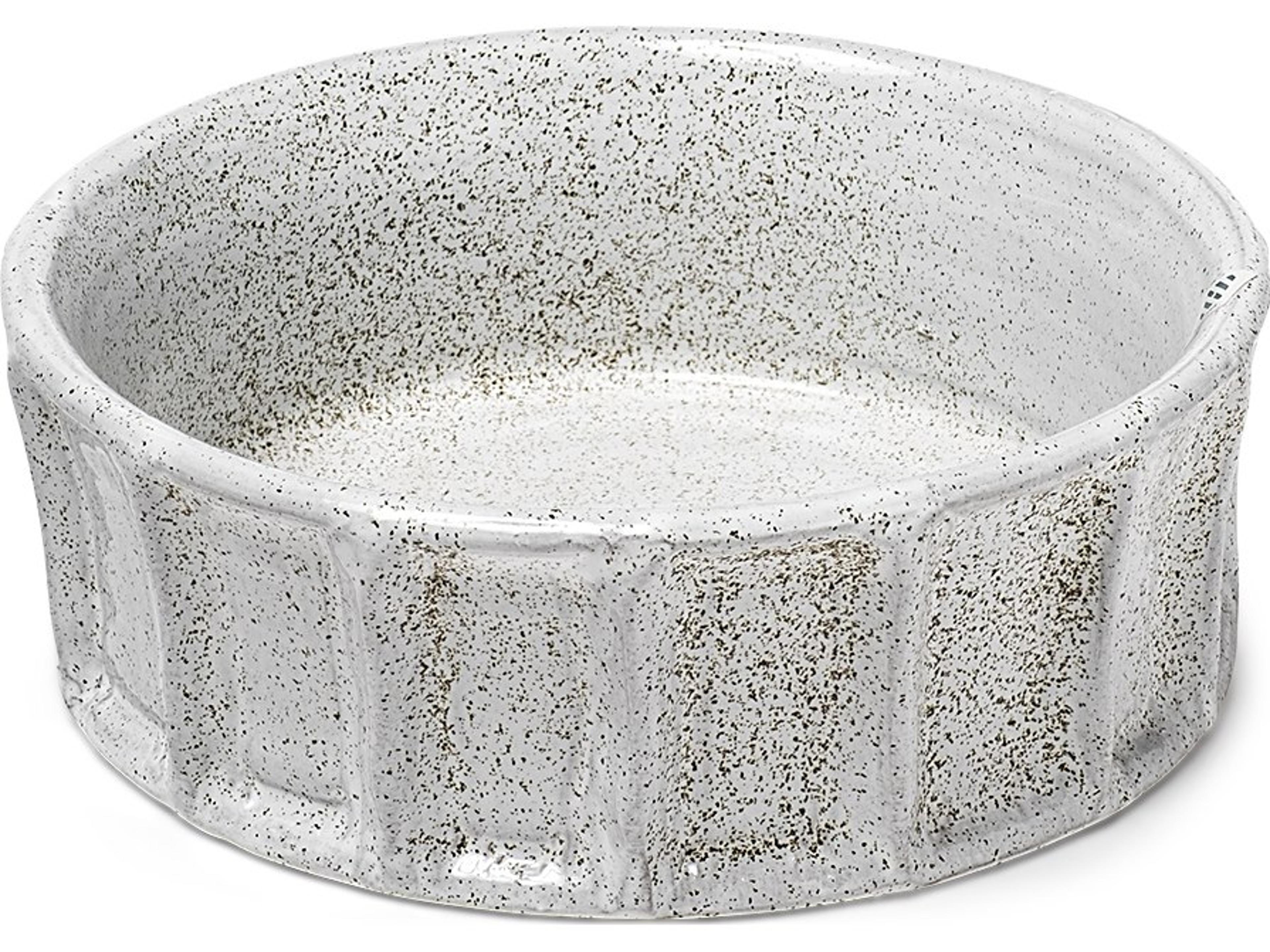 Silone (Small) 9L x 9W White Ceramic Bowl