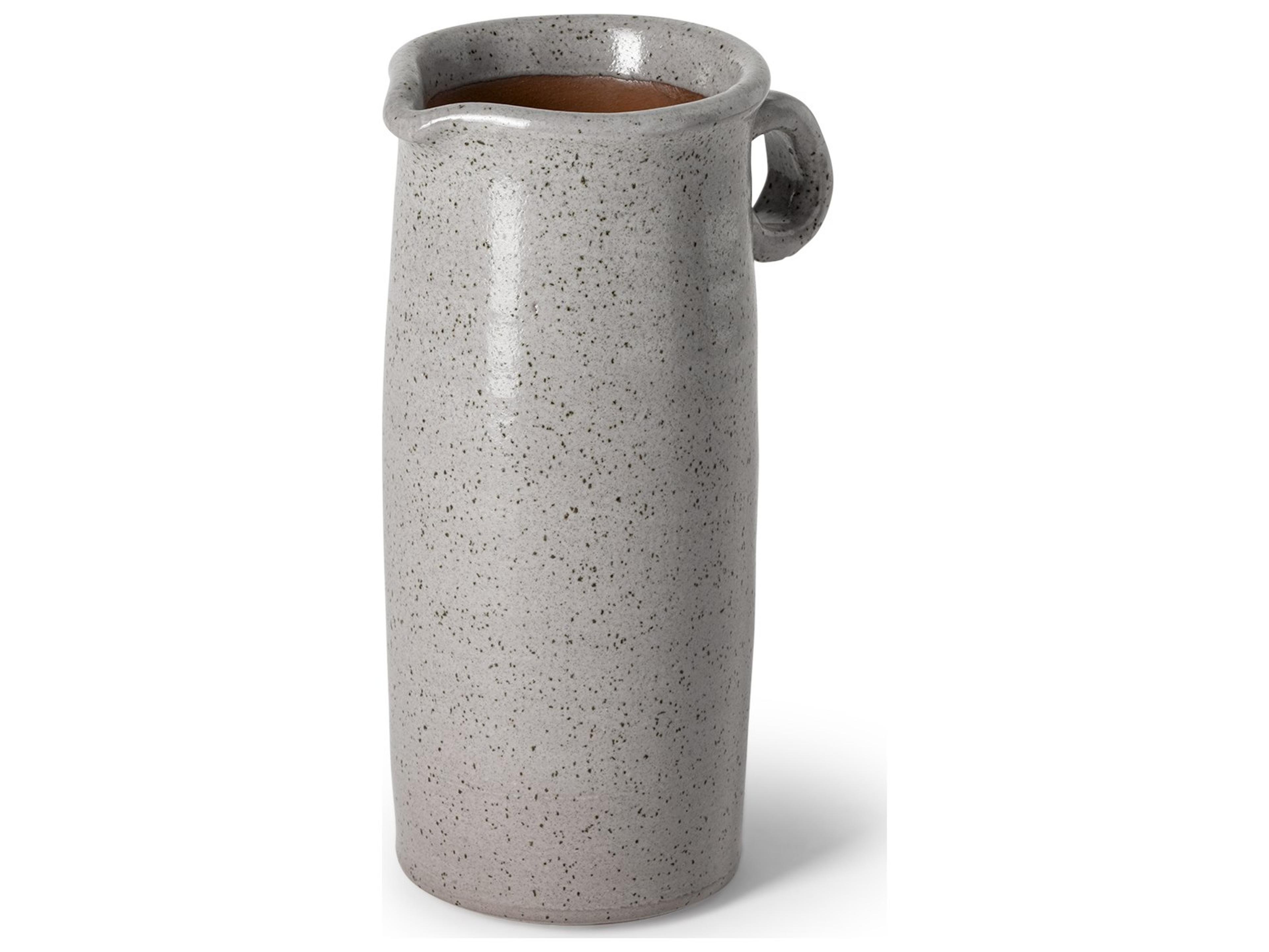 Frieda Small Freckled Gray Ceramic Jug