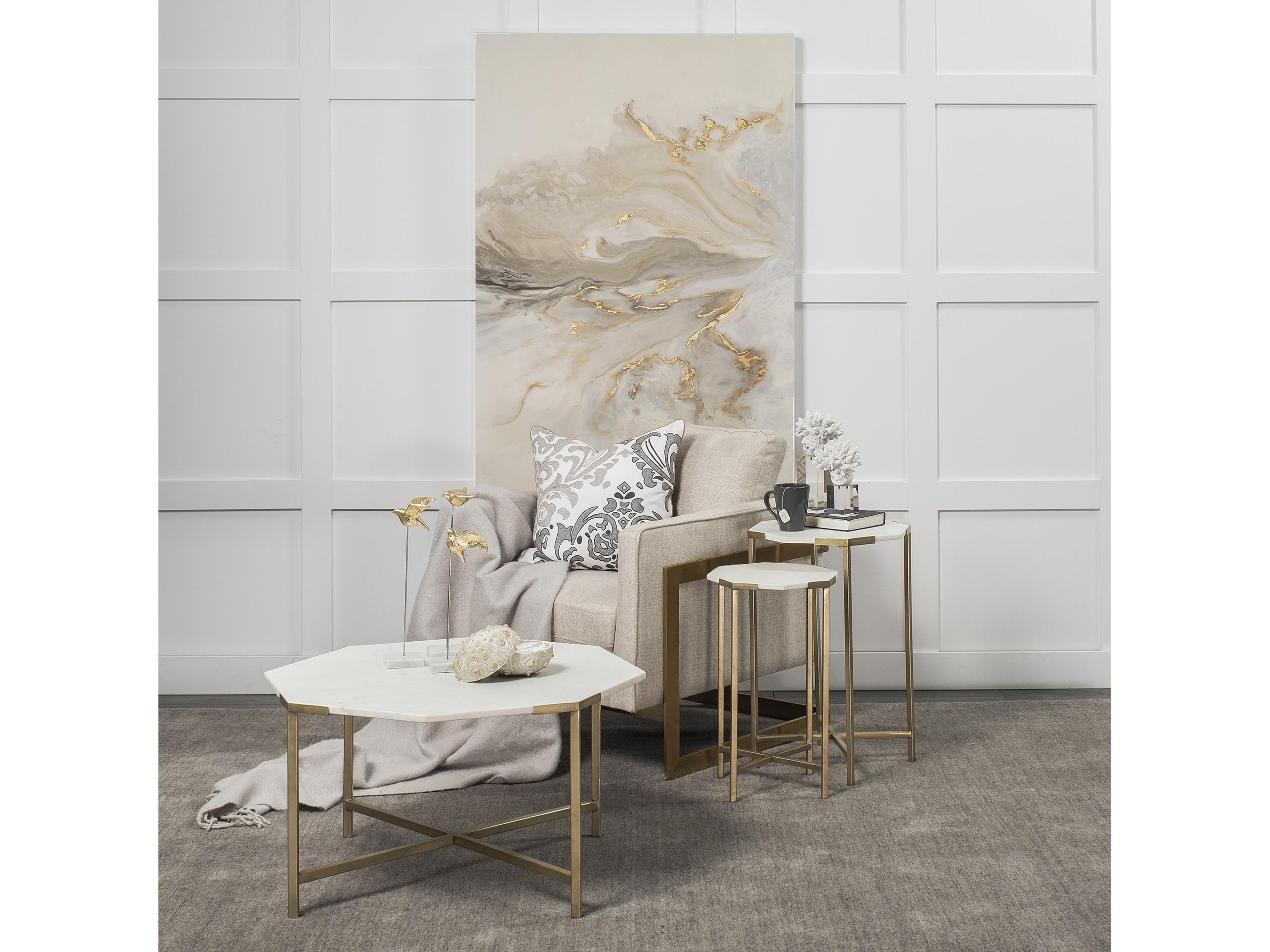 Mercana Isla (Large) 5L x 5W White Replica Resin Coral On Clear White Glass