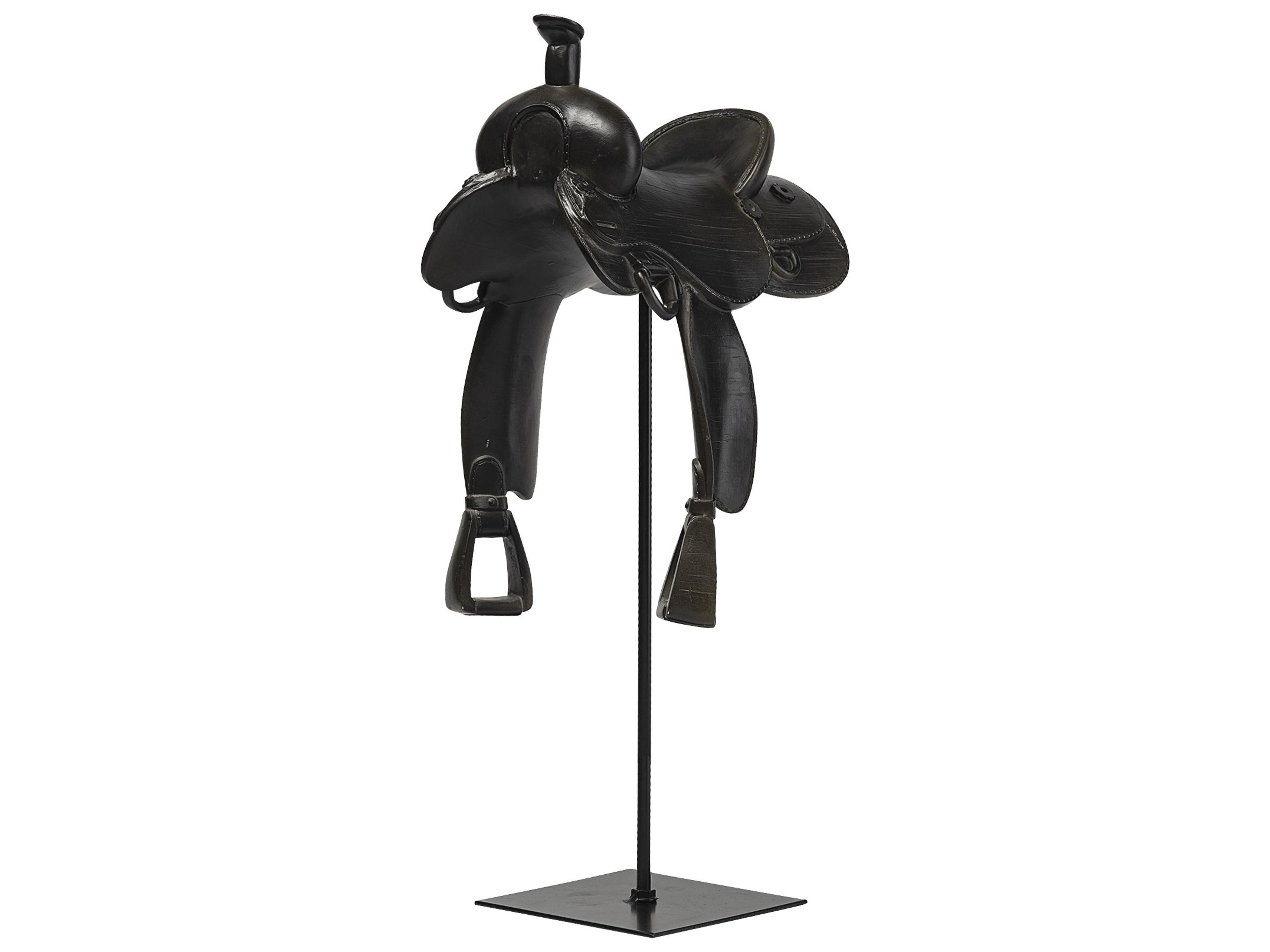 Colt I 9L x 8W Black Equestrian-Inspired Western Horse Saddle