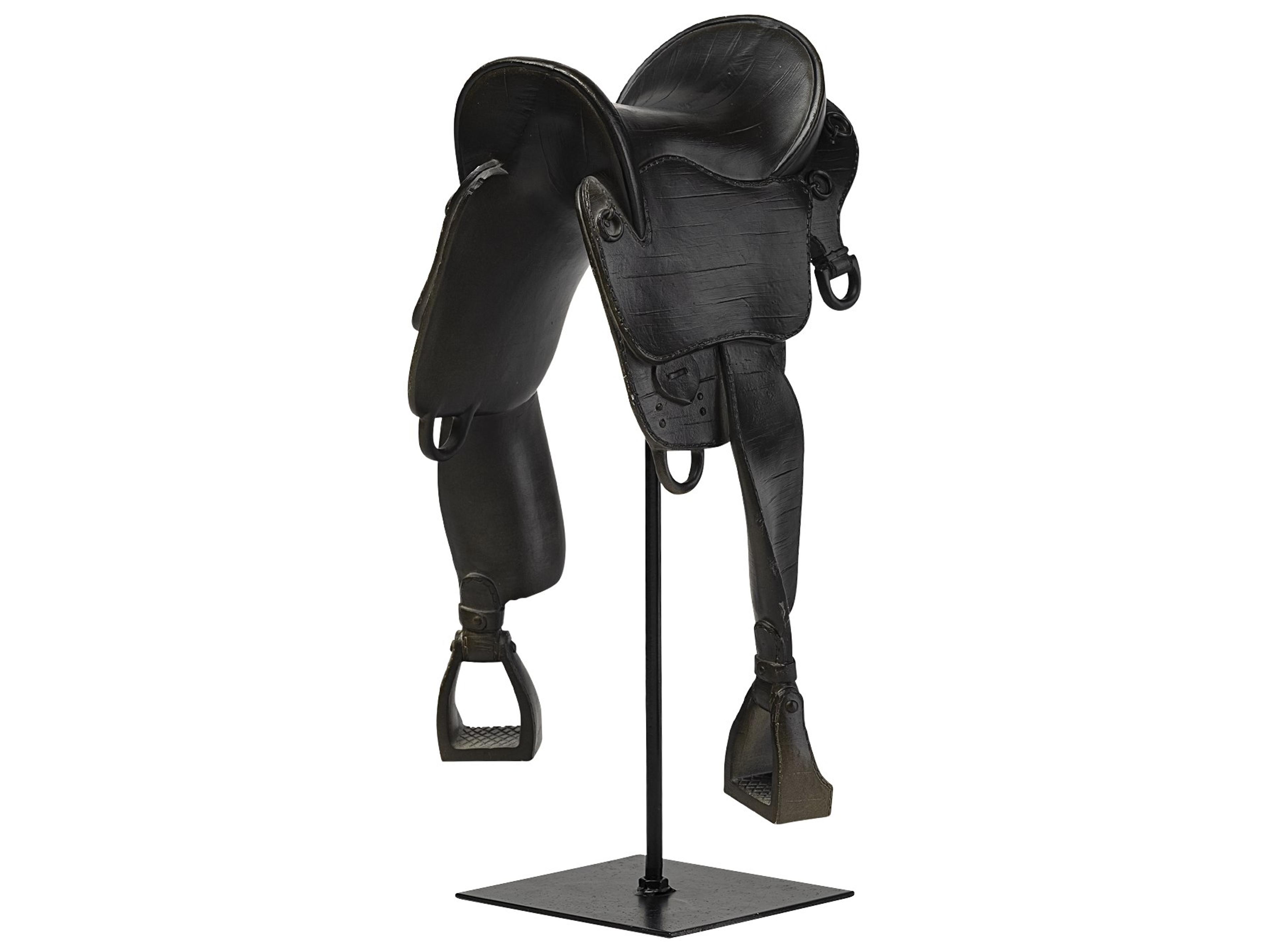 Colt III 8L x 9W Black Equestrian-Inspired English Horse Saddle