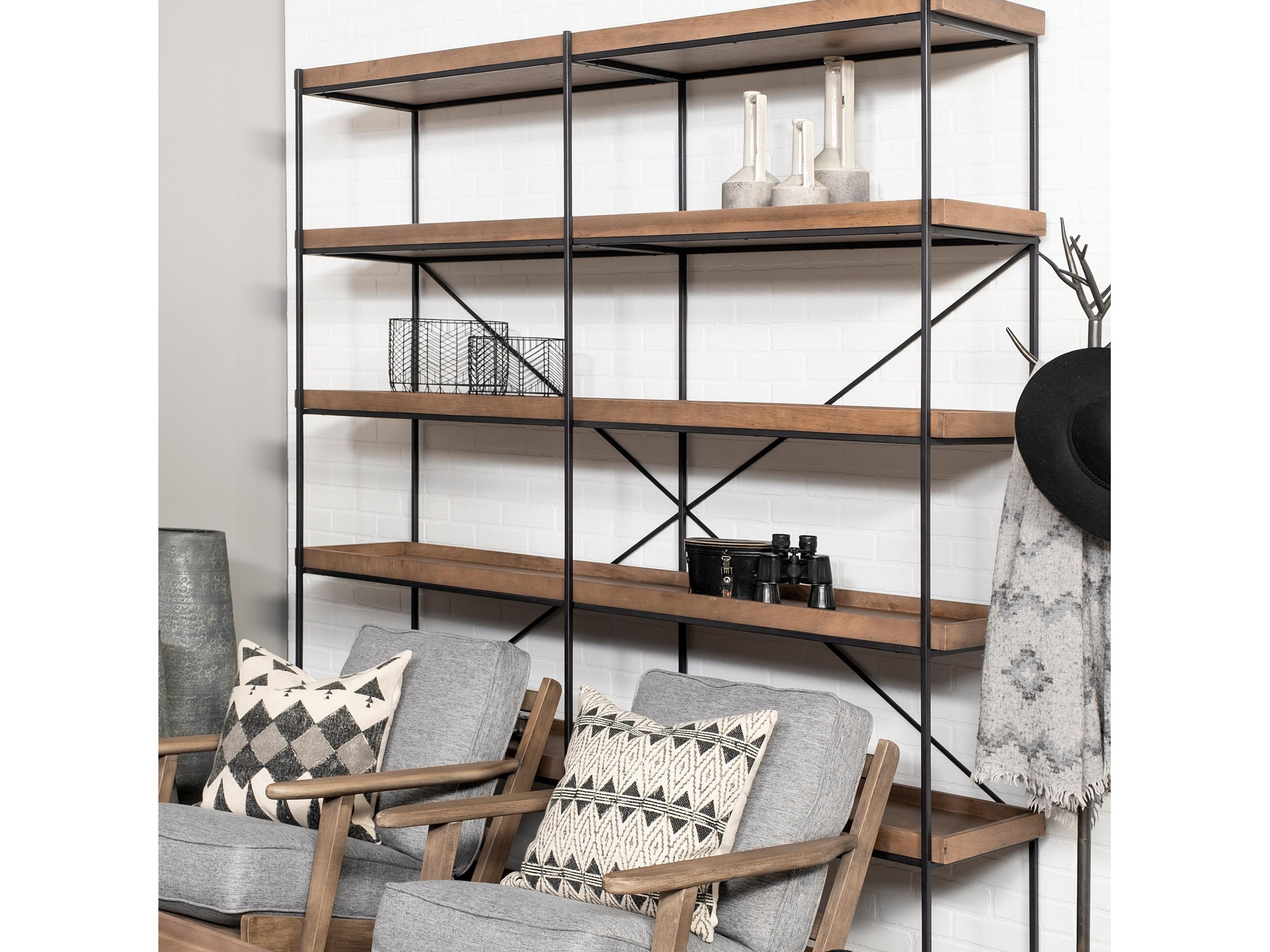 Mercana Idris Set of 2 Black Metal Geometric Mesh Bowls