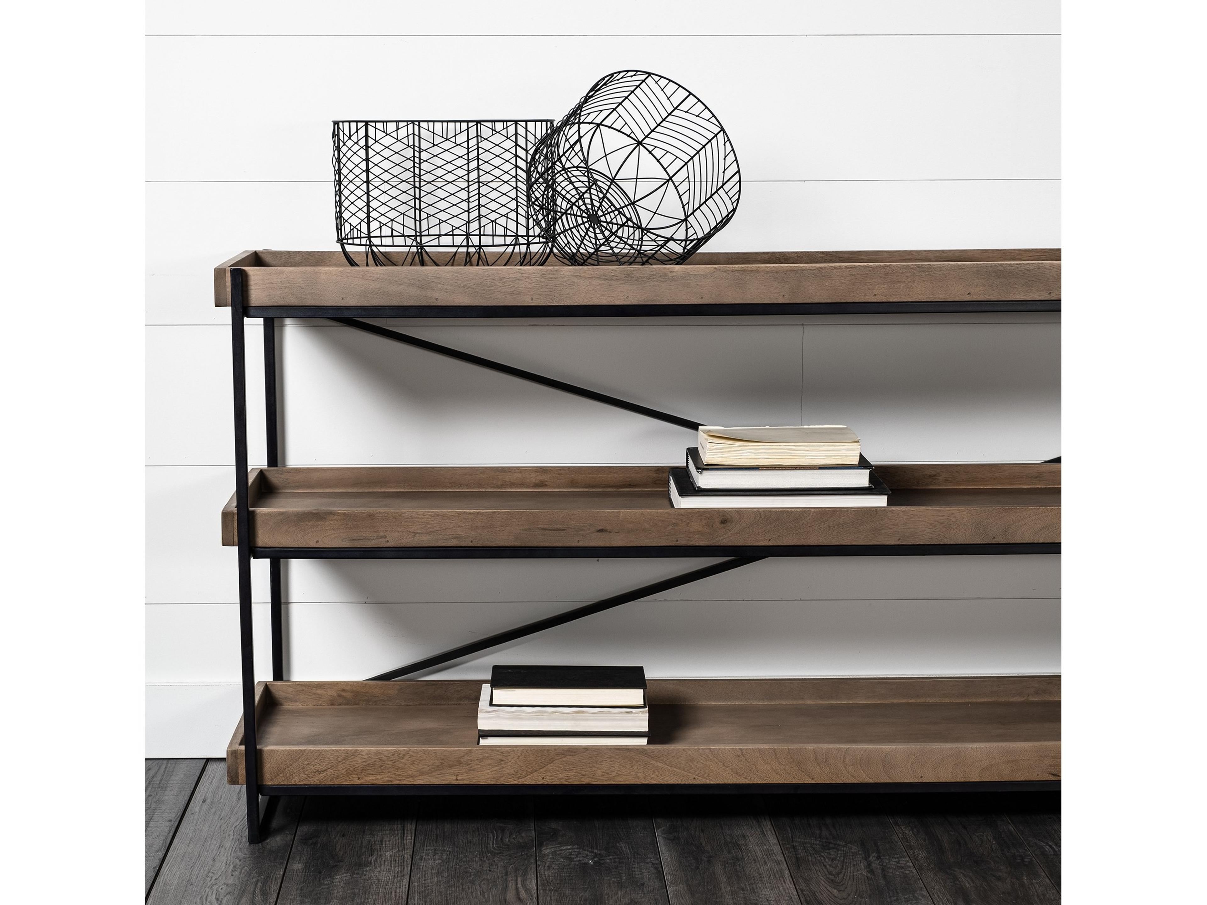 Mercana Idris Set of 2 Black Metal Geometric Mesh Bowls