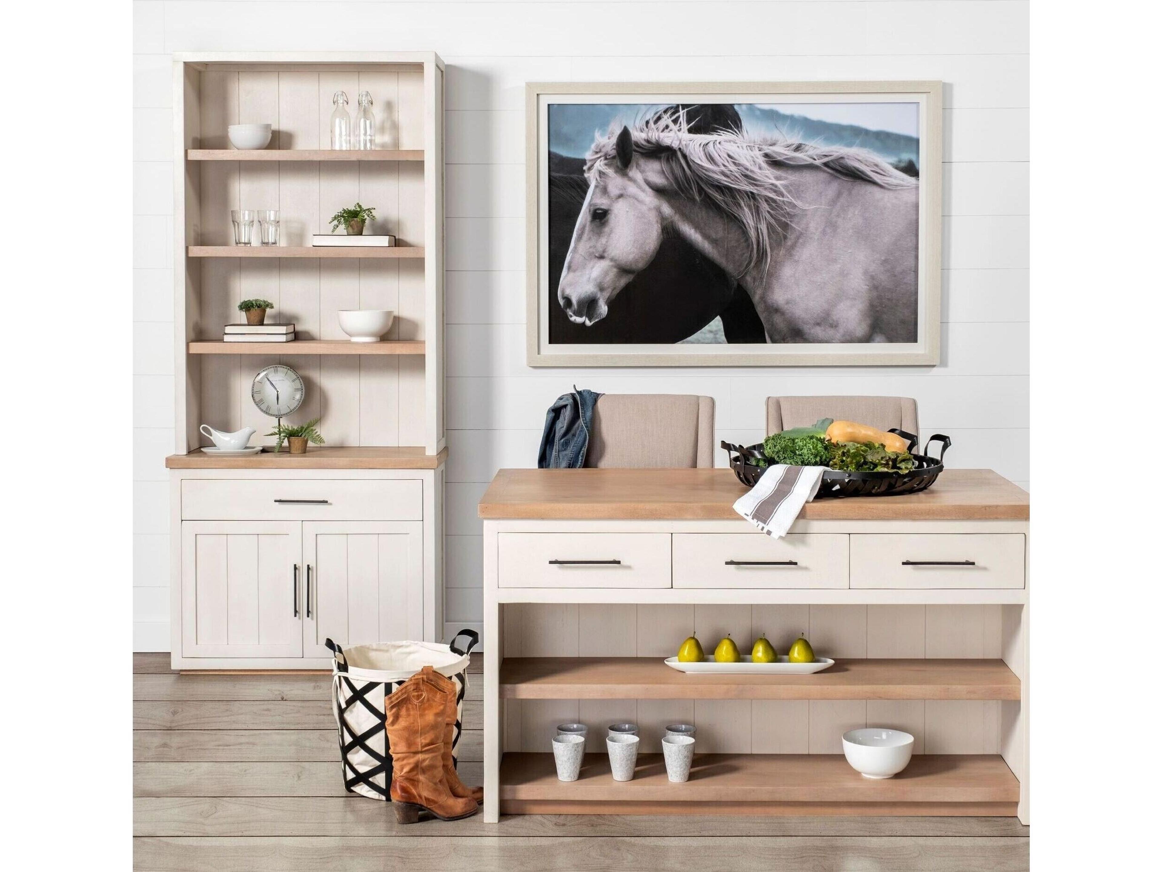 Mercana Lito (Set of 2) Black Woven Metal Round Serving Trays