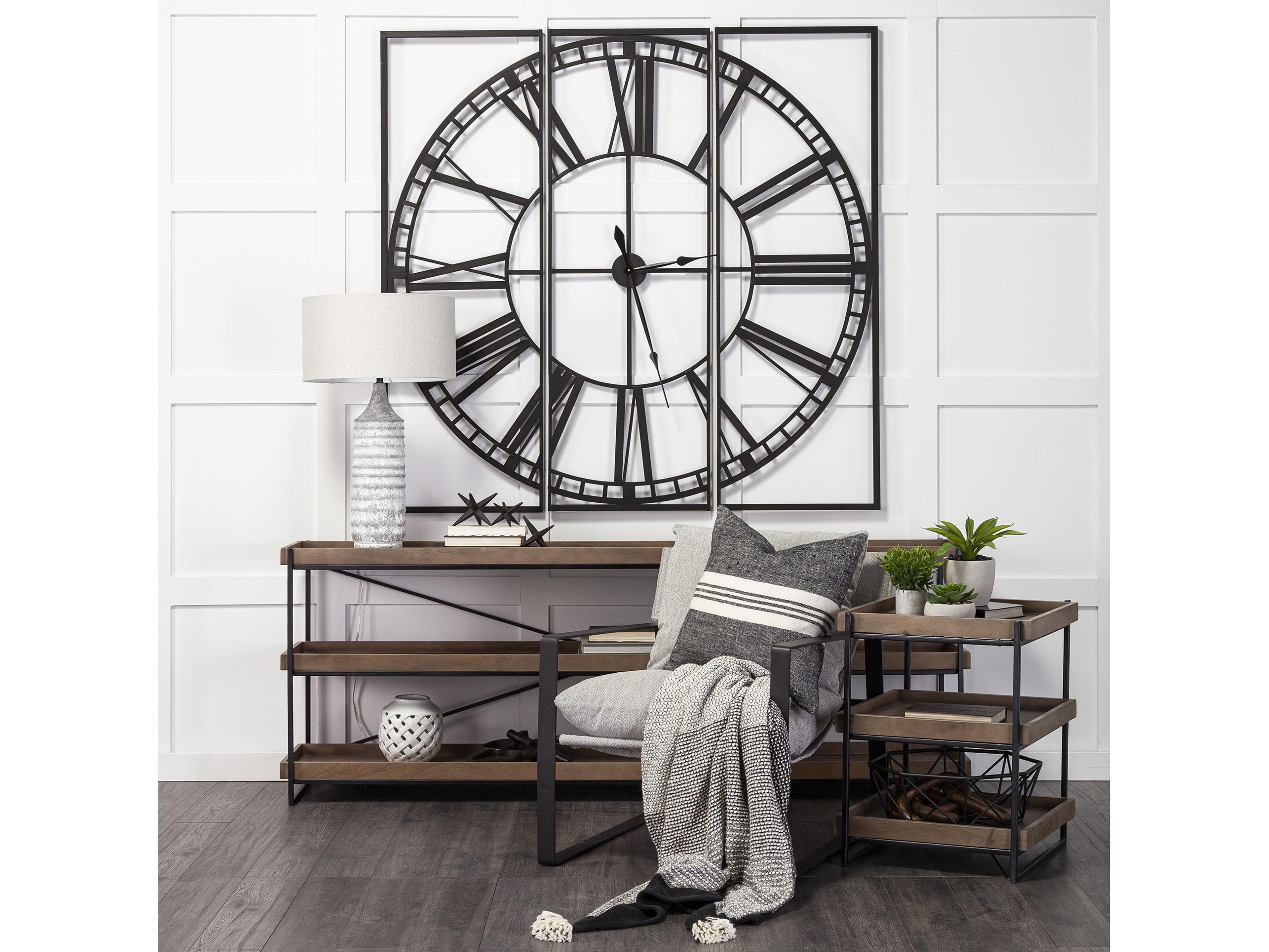 Mercana Guilia Frost Gray With Metal Frame Sling Accent Chair