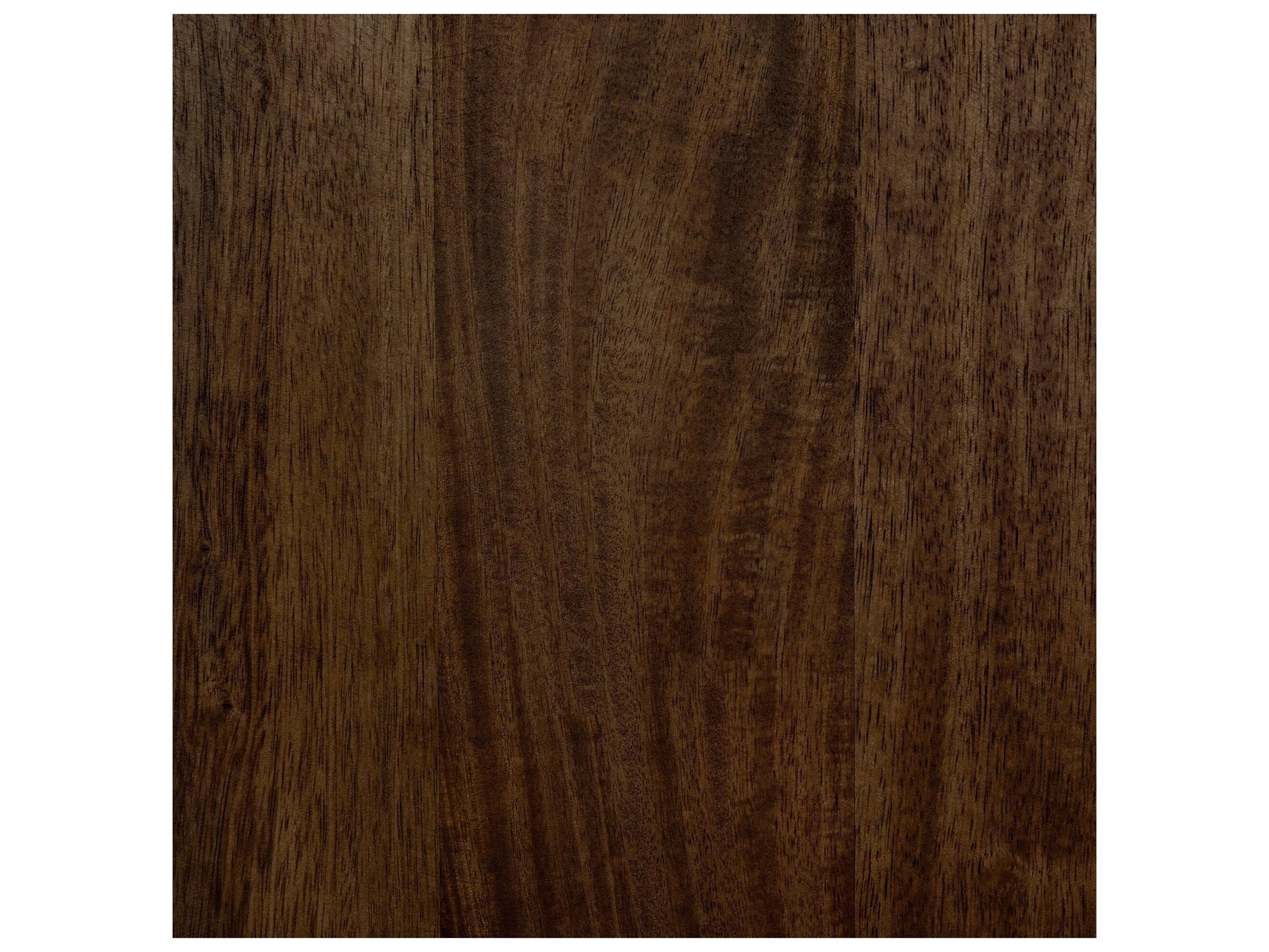 Mercana Glenn V 56L x 17W Dark Brown Wood w/ Cream Fabric Seat, 3 Drawers Hall Tree