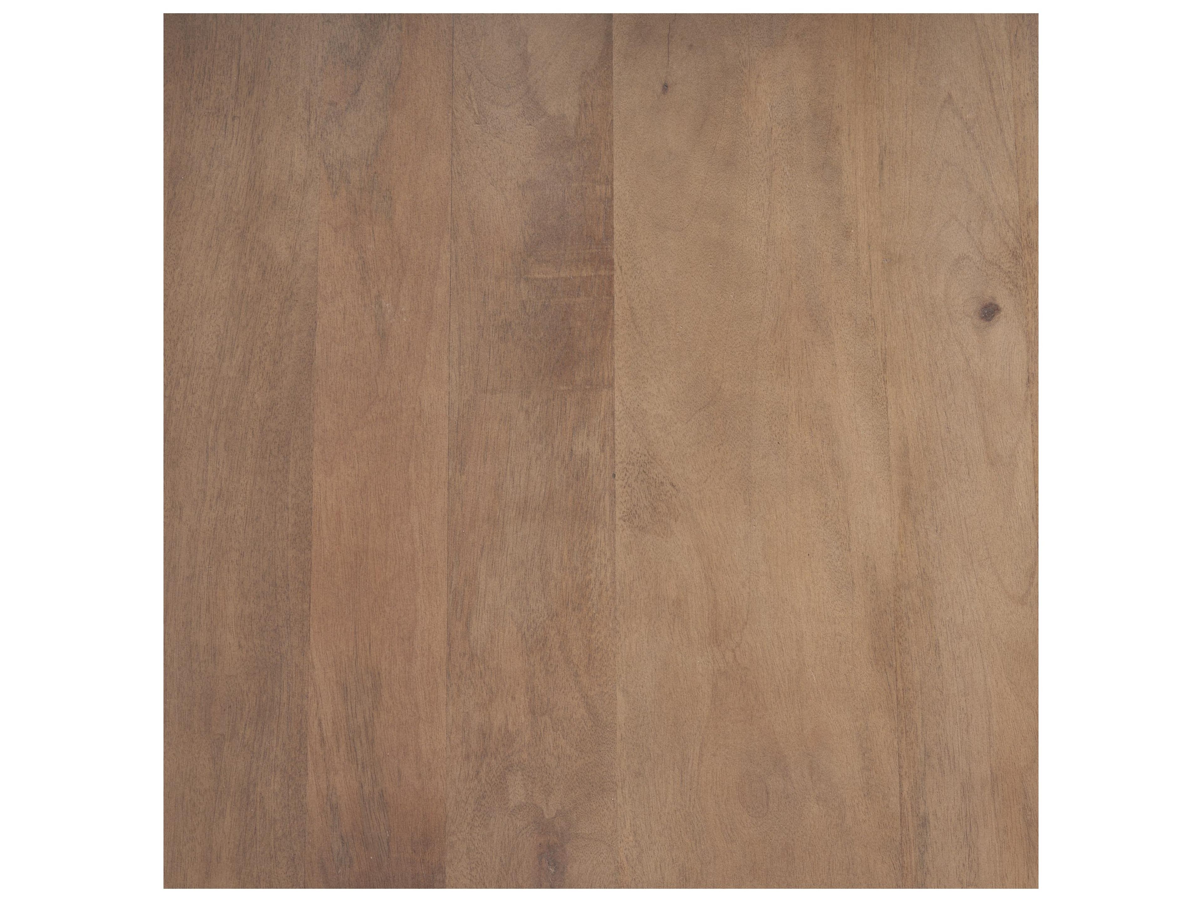 Mercana Cleaver I 22 x 24 Round Top Brown Solid Wood Accent Table