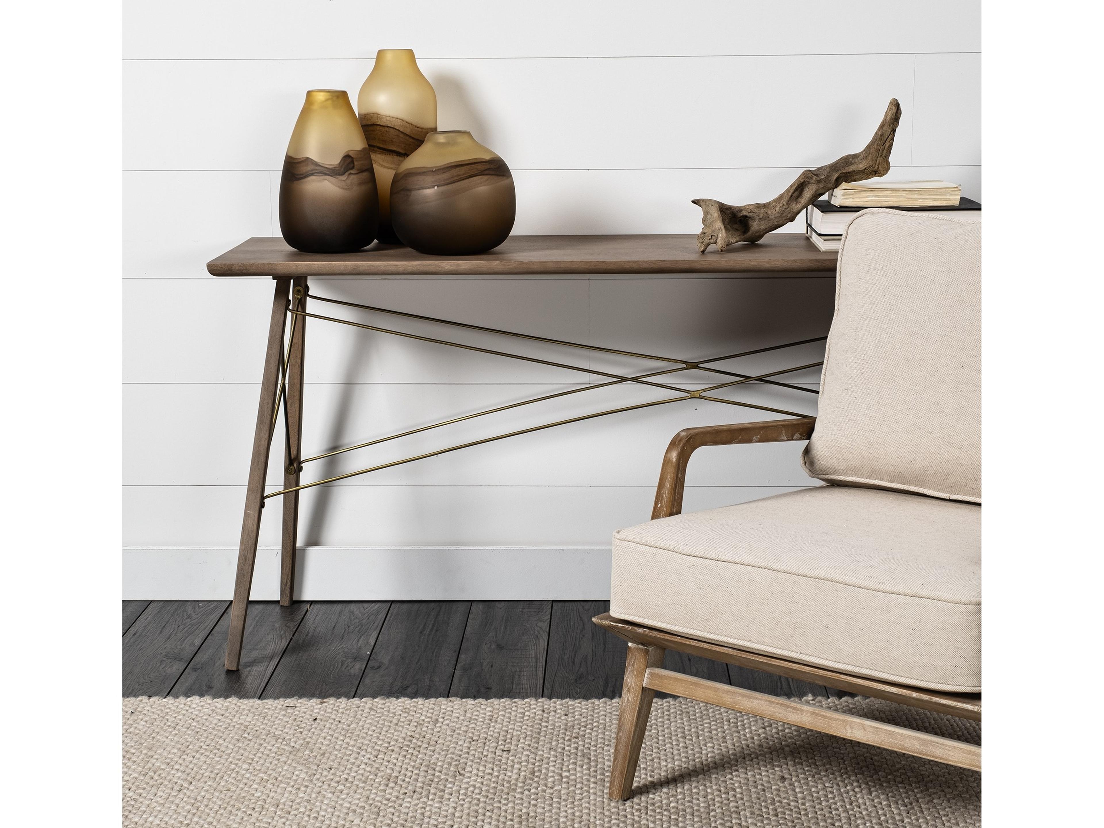 Mercana Pyla Large Yellow/Brown Glass Sand Dune Inspired Vase