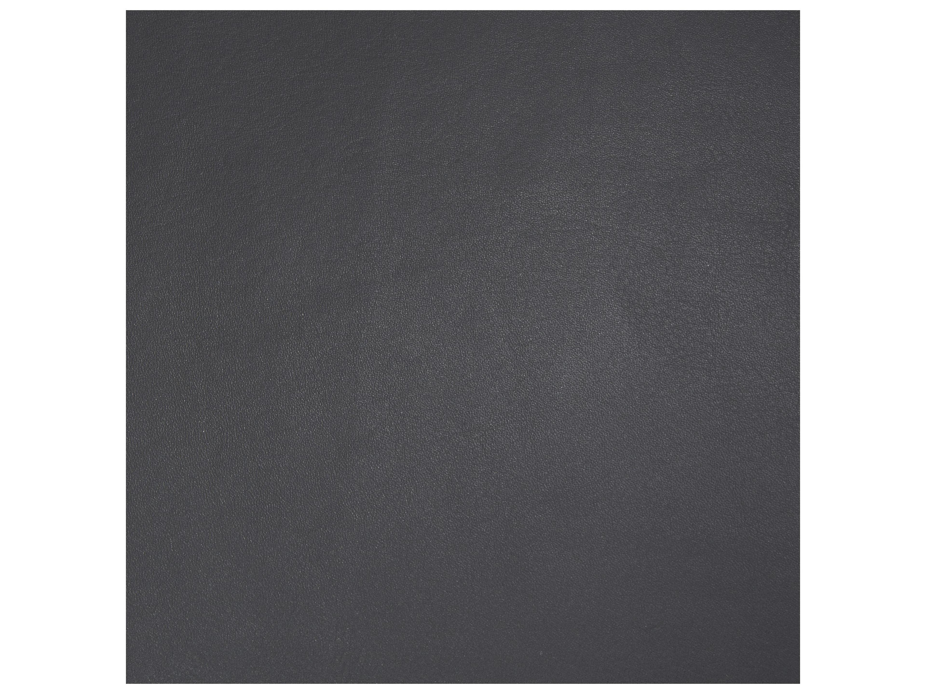 Mercana Jessie 55L x 16W Black Leather Seat W/Gold Metal Base Accent Bench