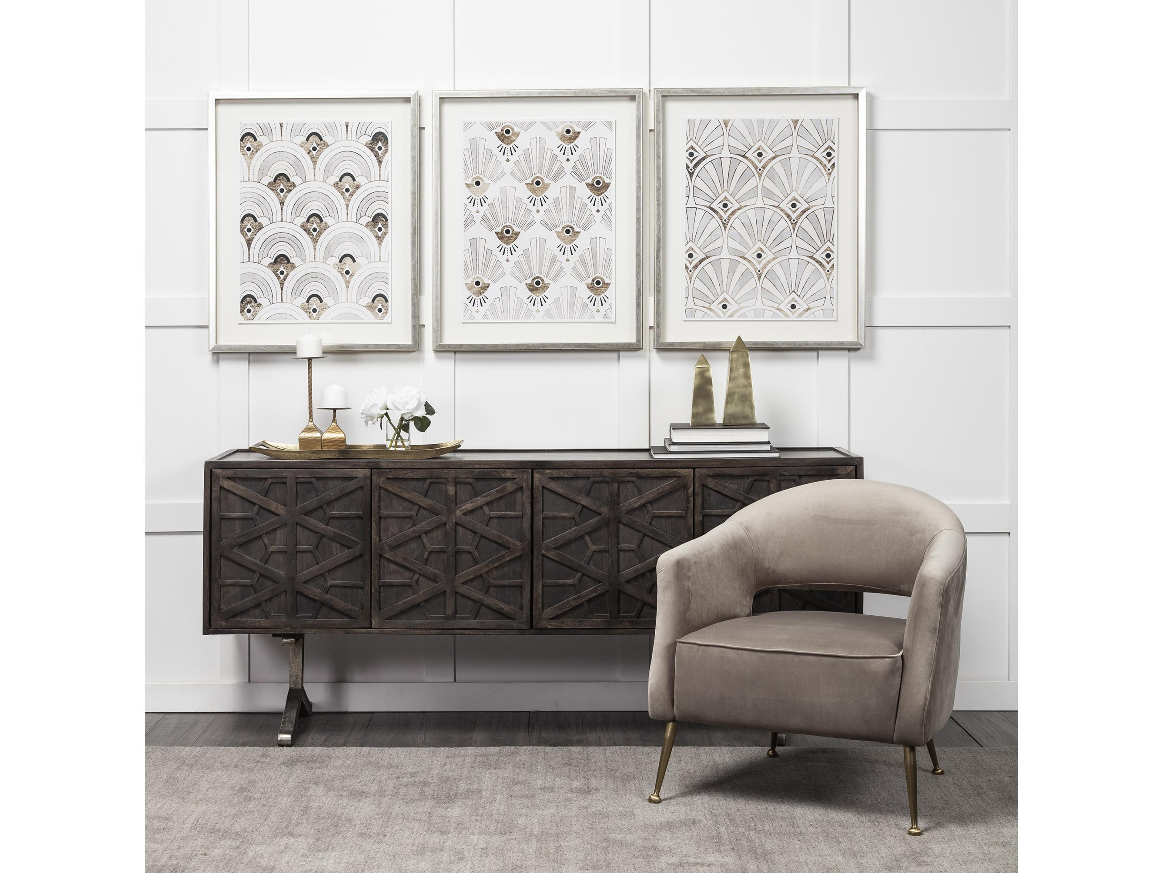 Mercana Drey 24L x 10W Gold Rectangular Tray