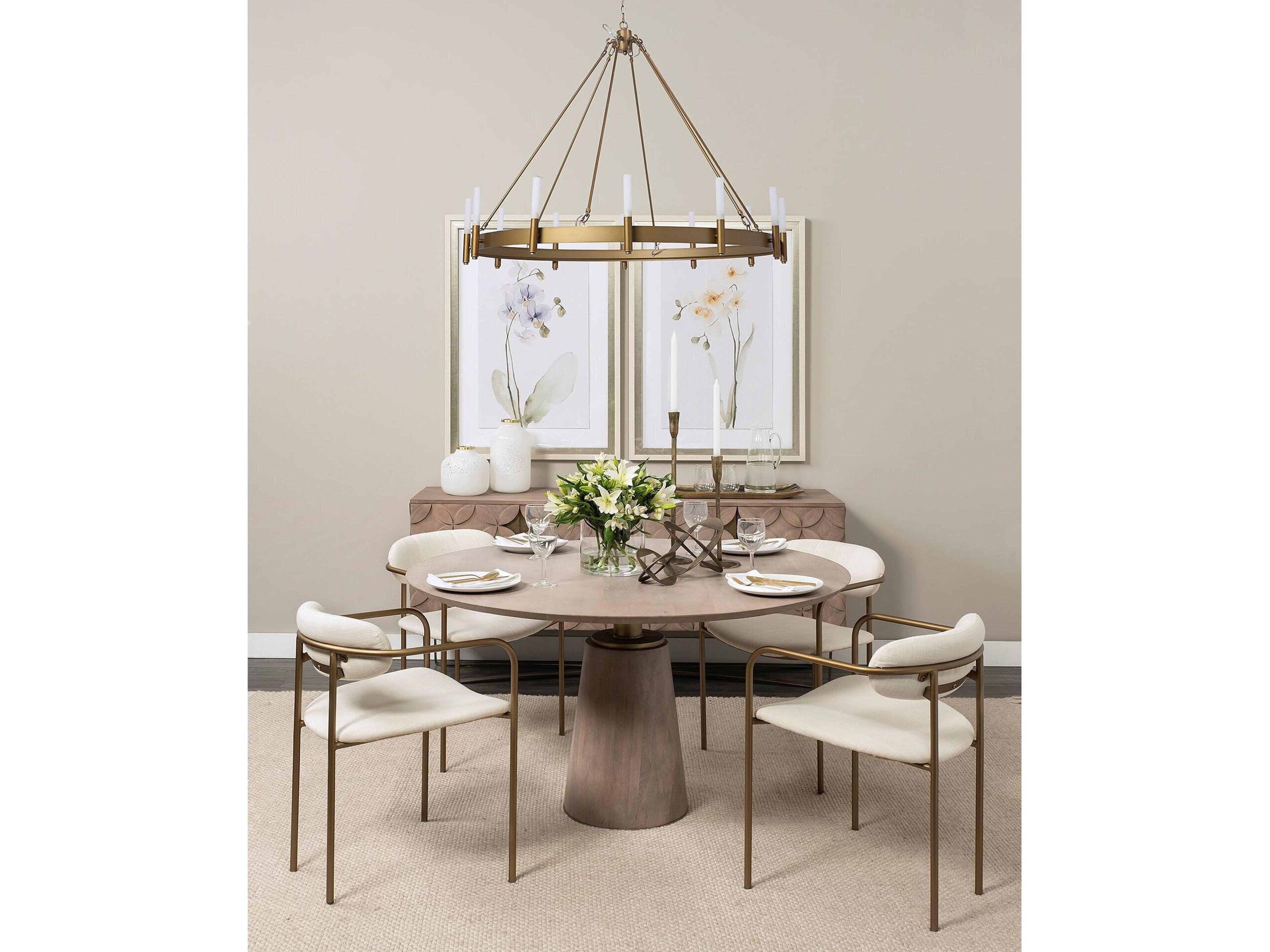 Mercana Levit (Small) Gold Table Candle Holder