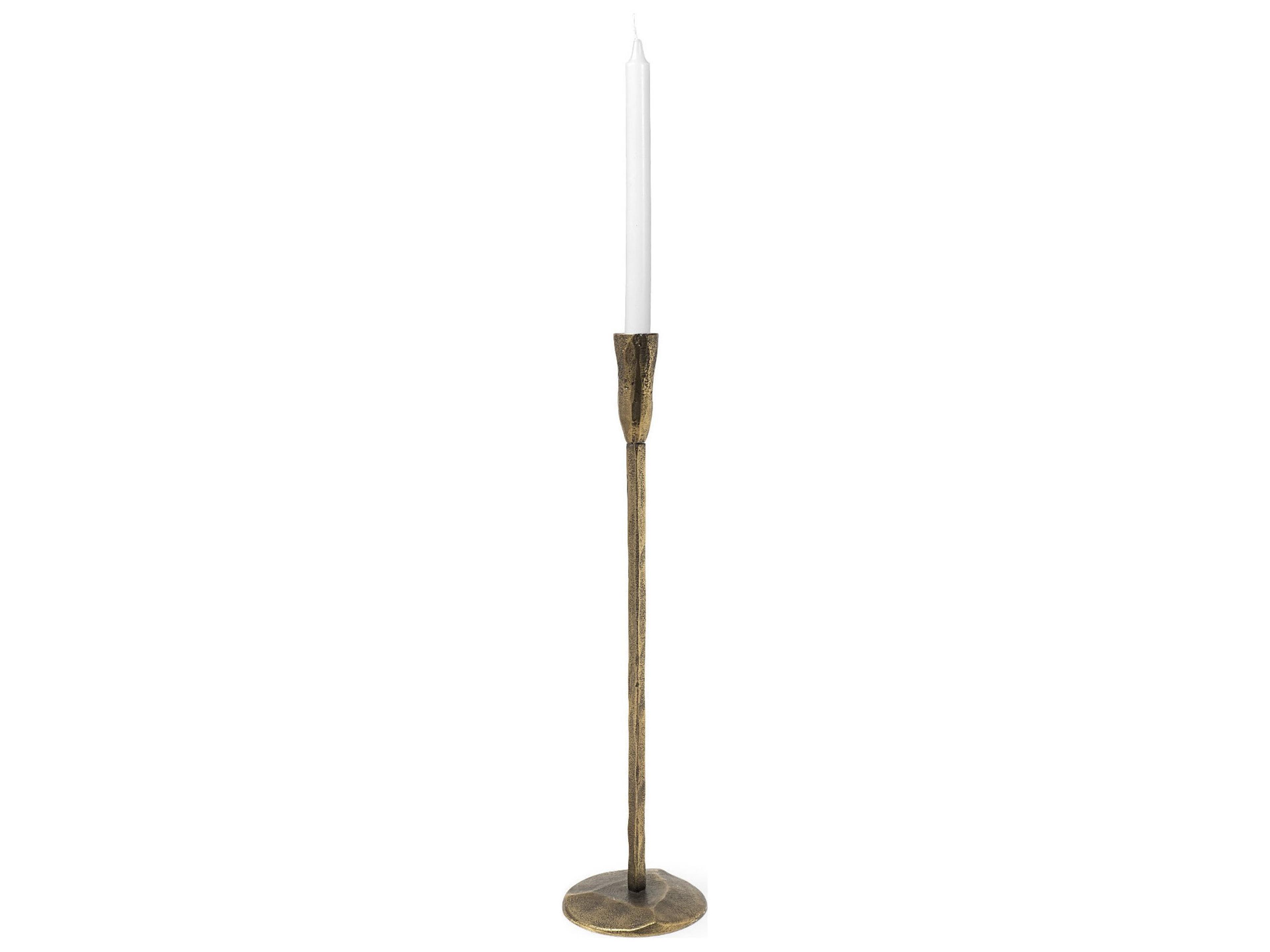 Levit (Large) Gold Table Candle Holder