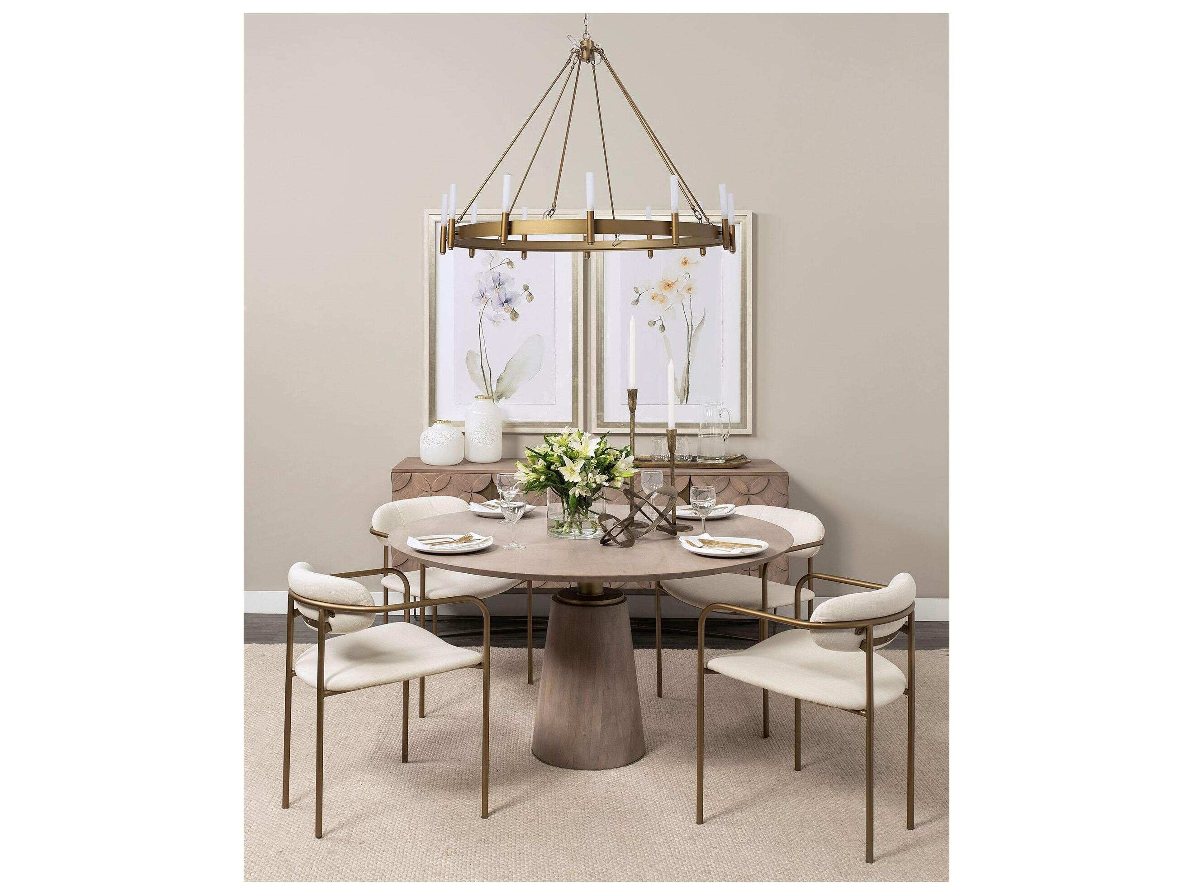 Mercana Levit (Large) Gold Table Candle Holder