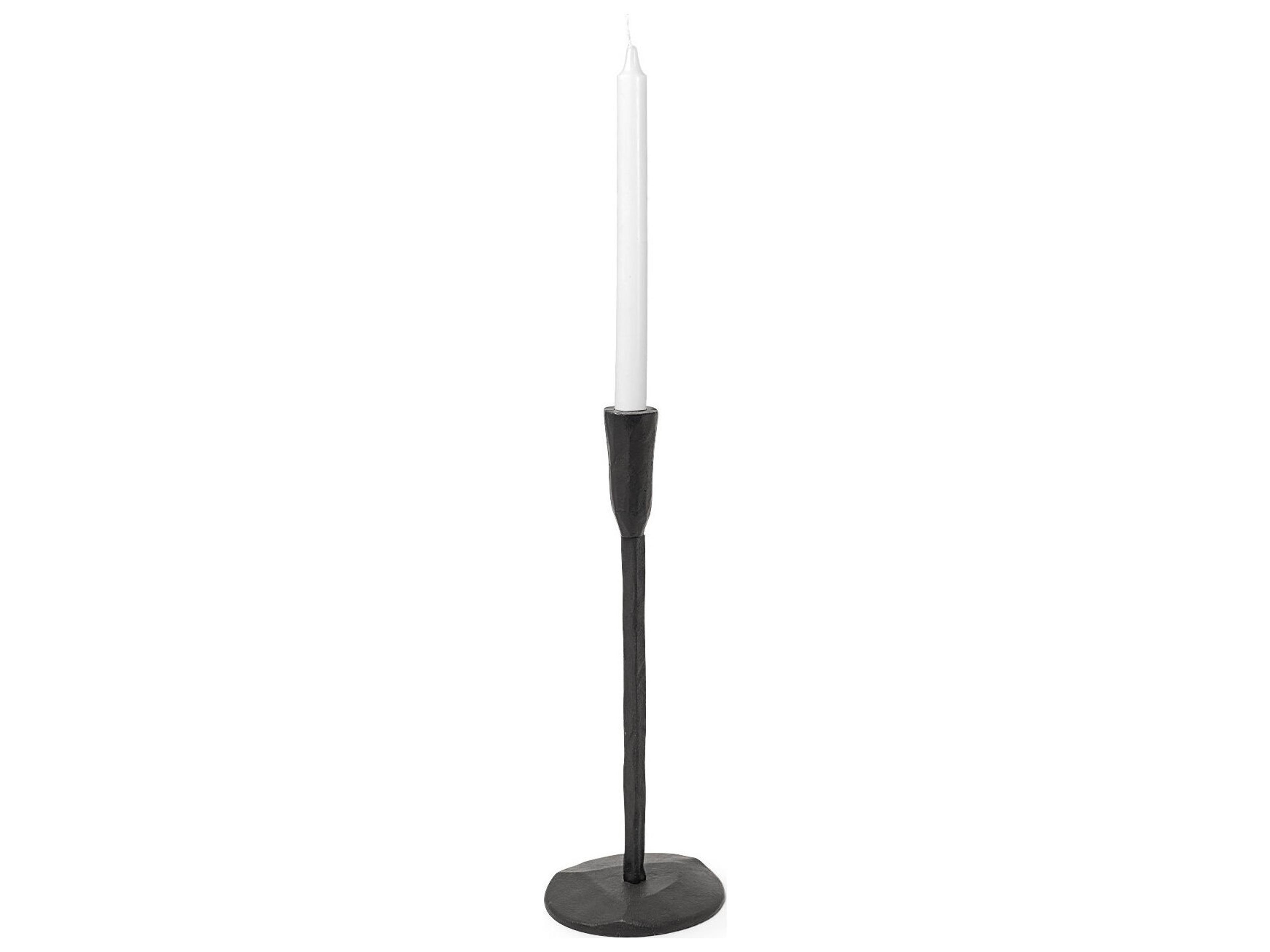 Levit (Small) Black Table Candle Holder