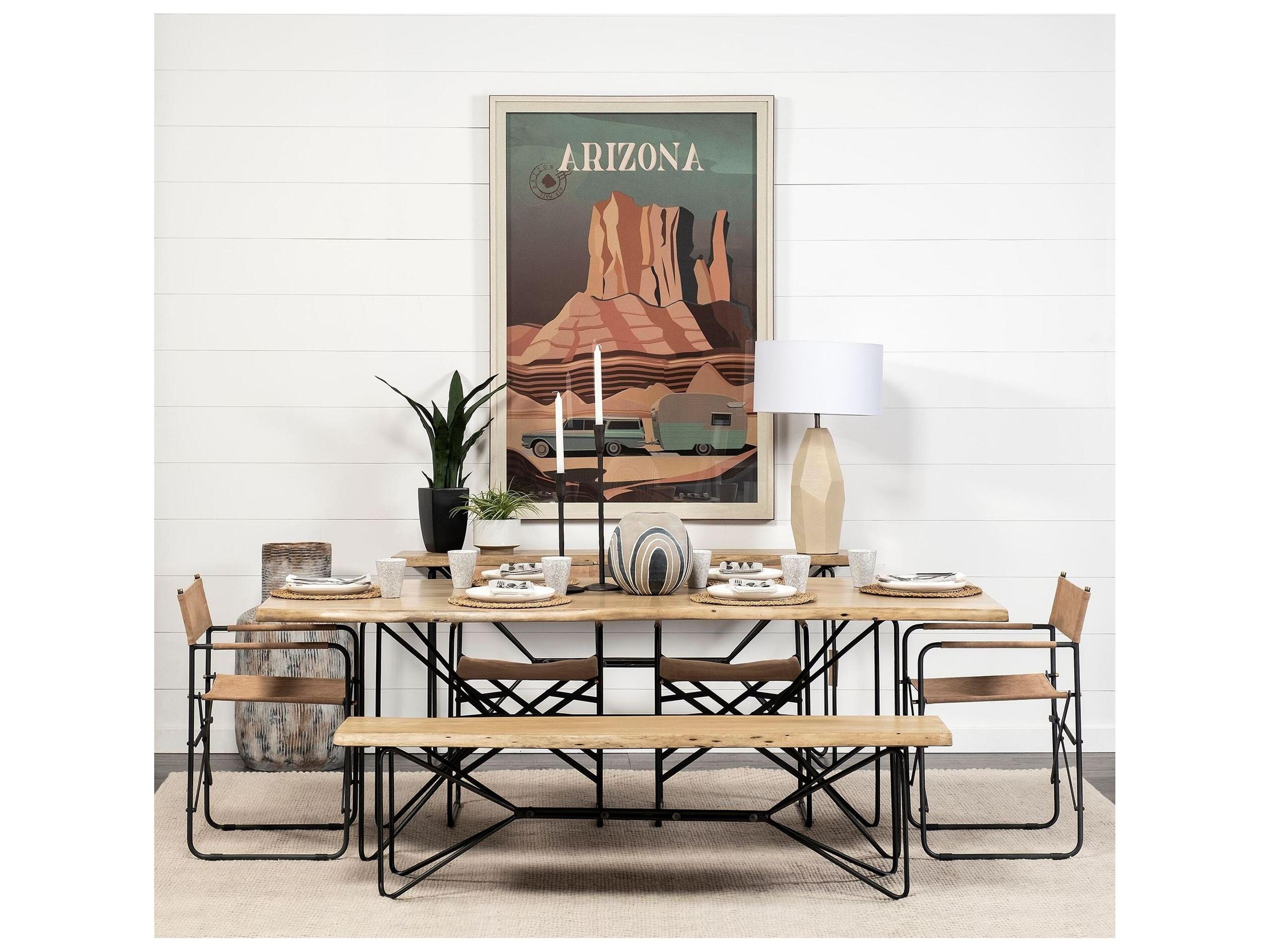 Mercana Levit (Large) Black Table Candle Holder