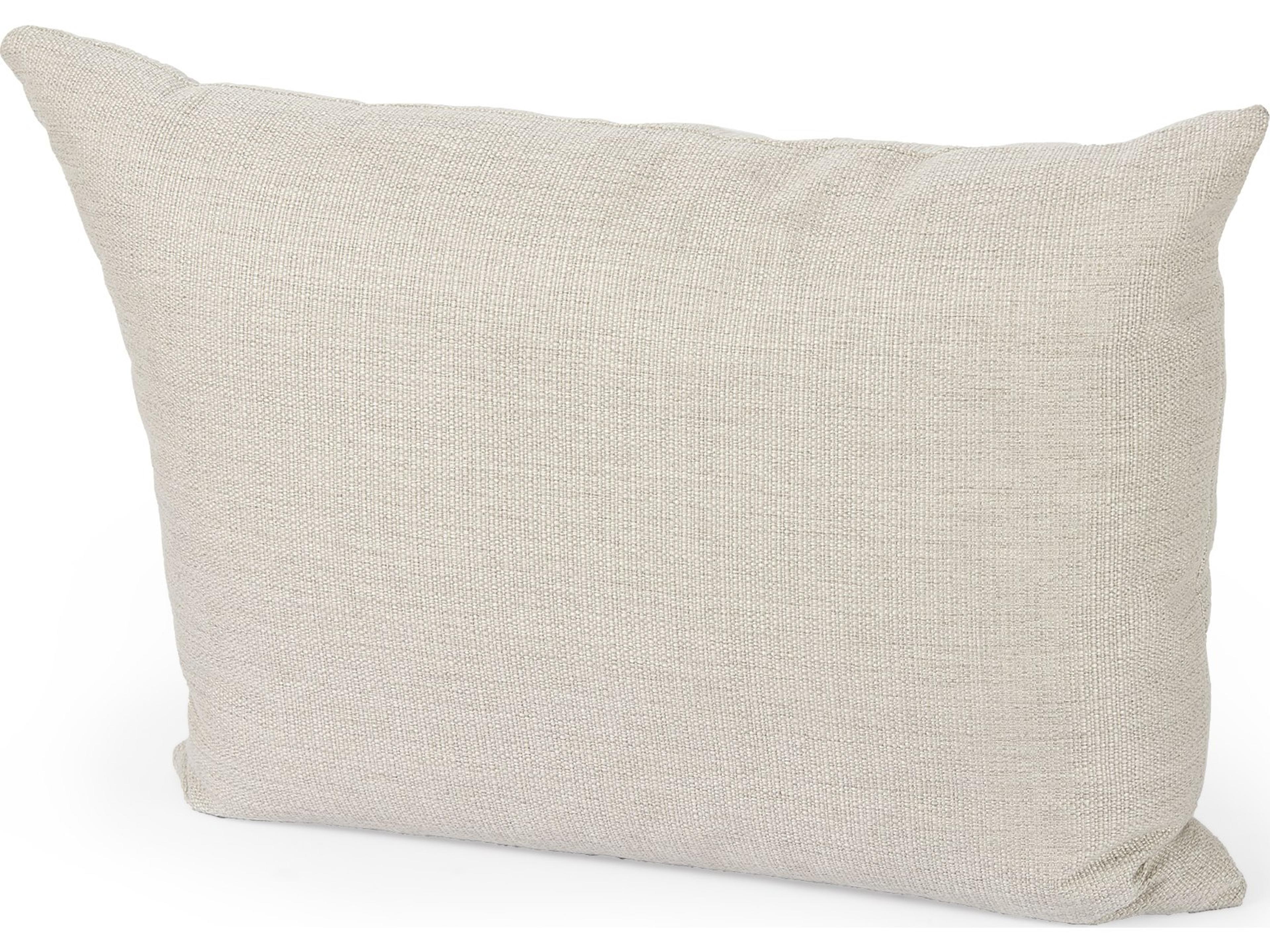 Valence Beige Arm Pillow Sectional Piece