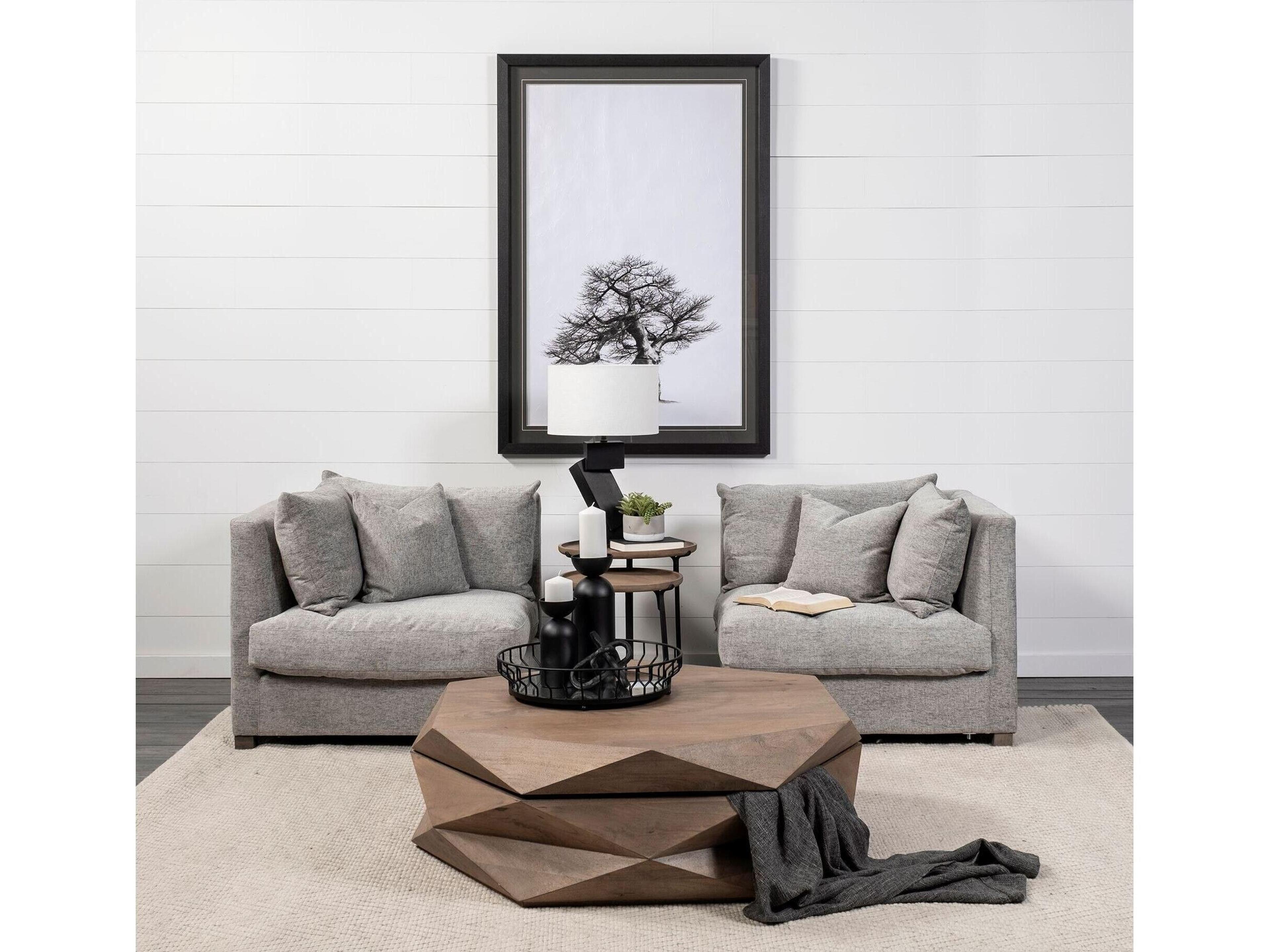 Mercana Valence 37.8L x 38.6W x 28.3H Medium Gray Corner Sectional Piece