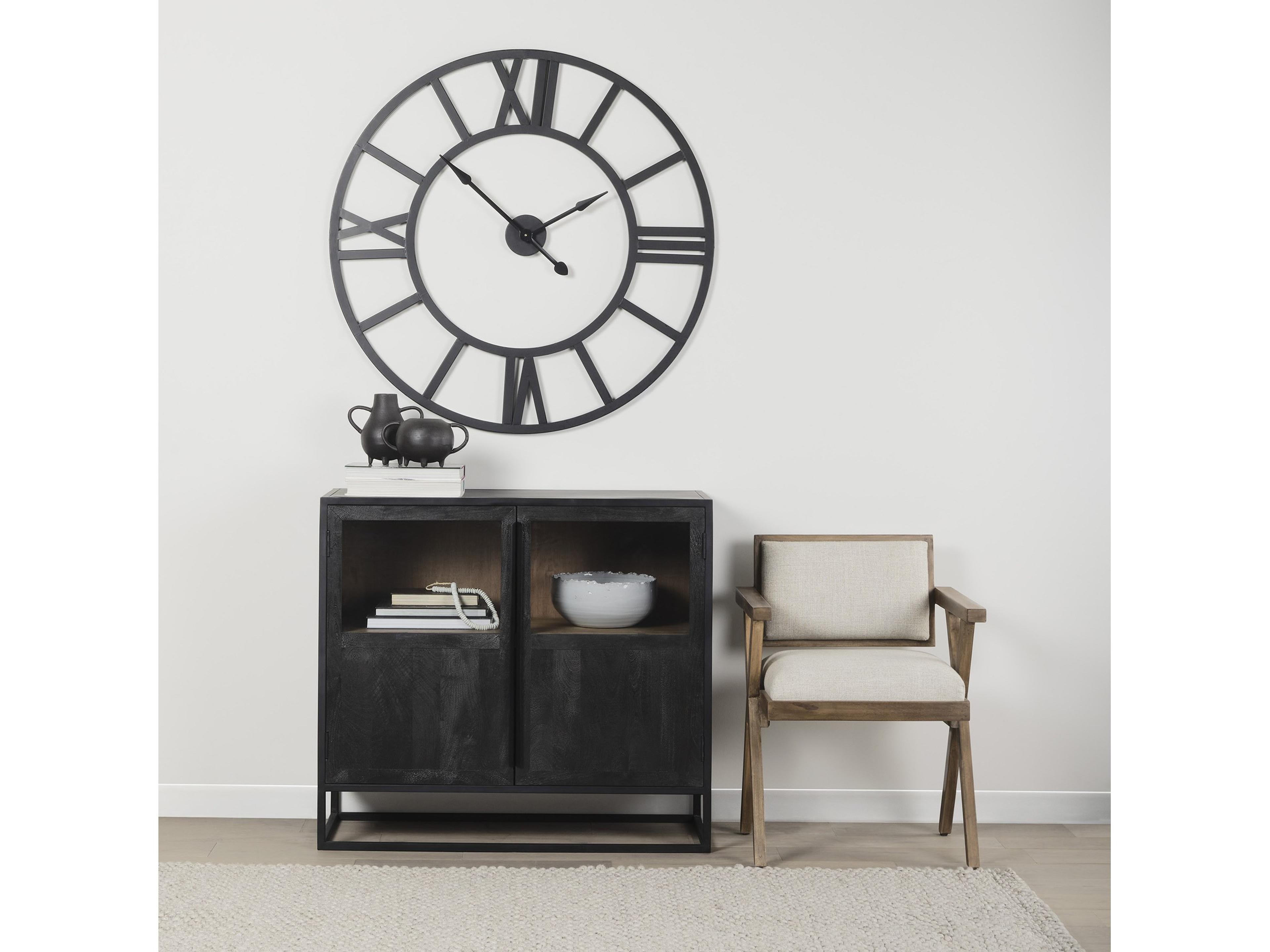 Mercana Cyrus Black Spherical Vase Decorative Object