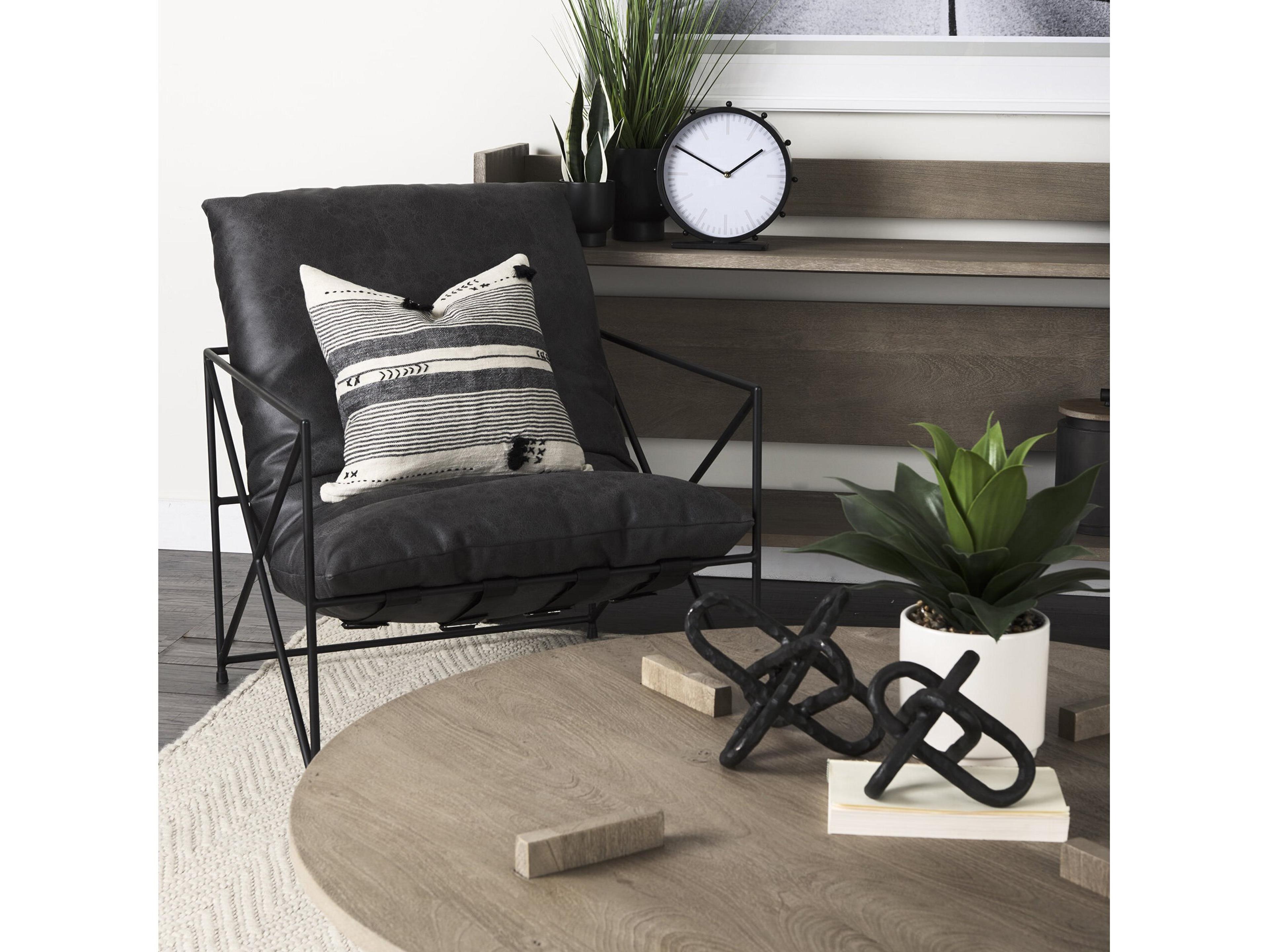 Mercana Aida Light Gray Wood Console Table