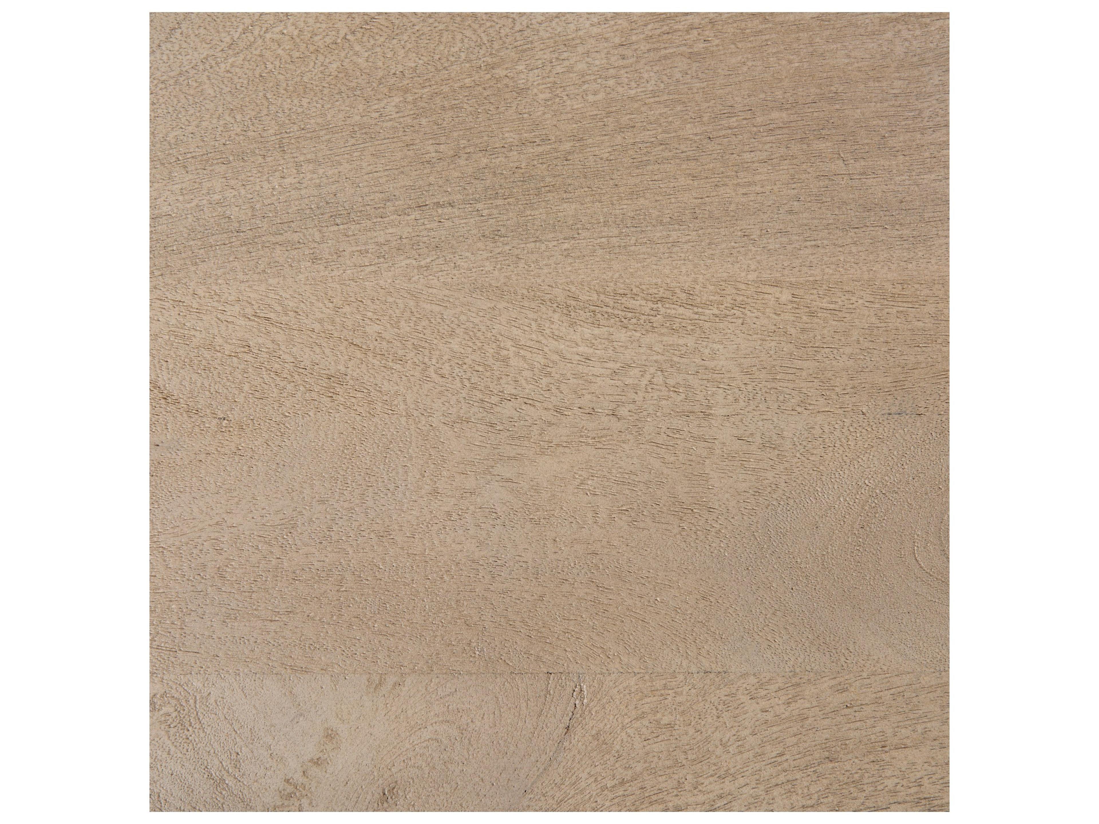 Mercana Aida 84L Light Gray Wood Dining Table