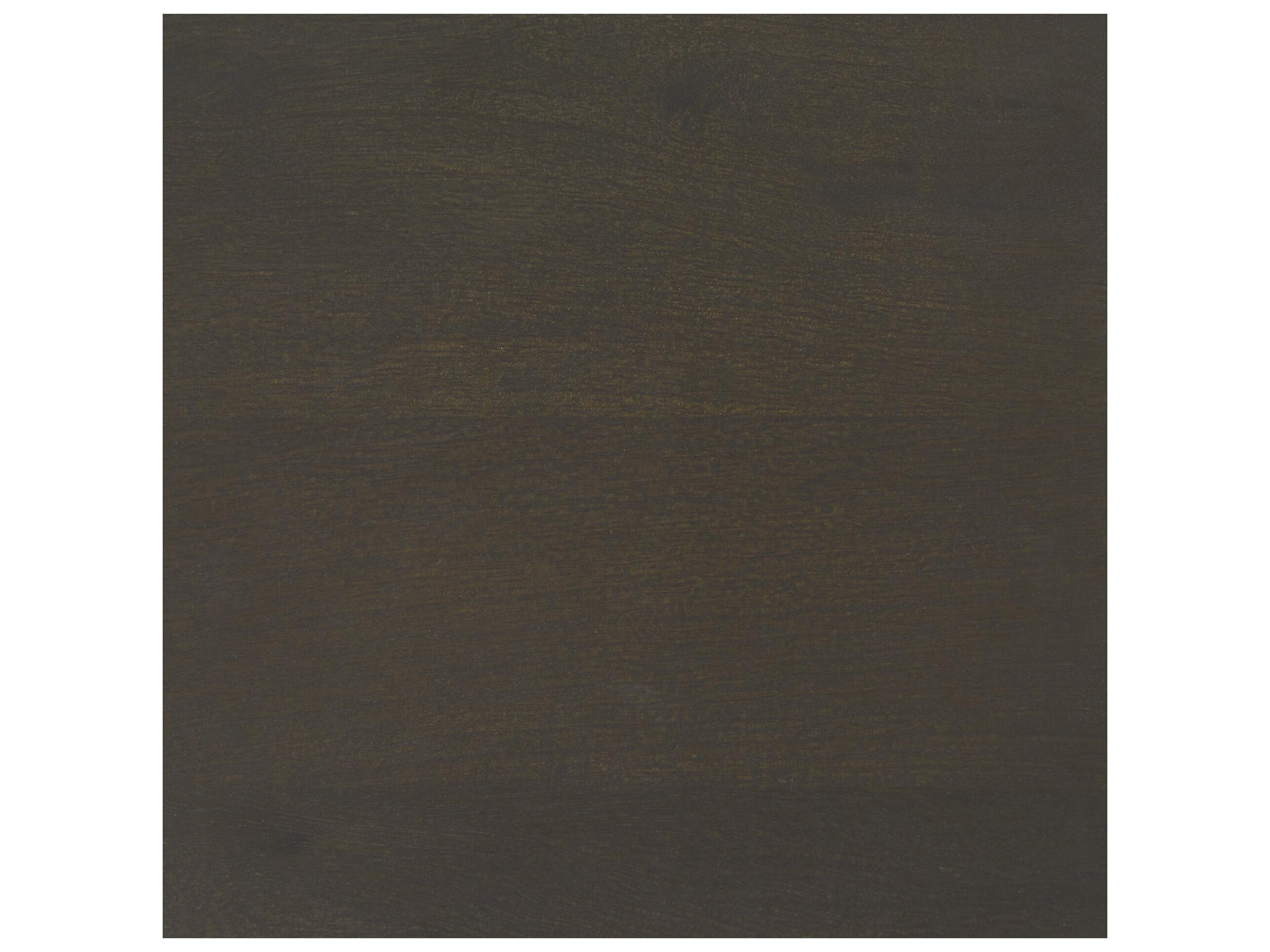 Mercana Arelius 36L x 18.75W x 63H Black-Brown Wood W/ Black Metal Base Display Cabinet