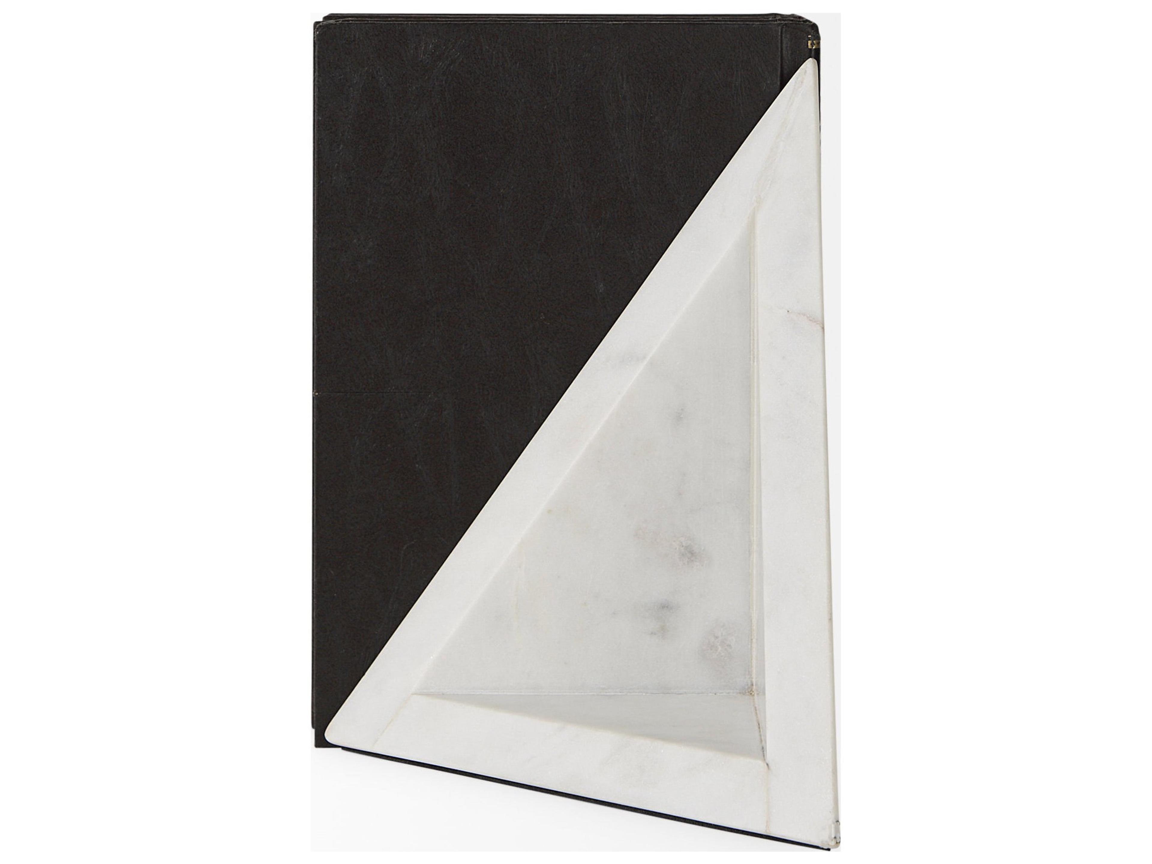 Mercana Sophia 8.0"L x 6.0"W x 7.0"H Marble Set Of Two Bookends