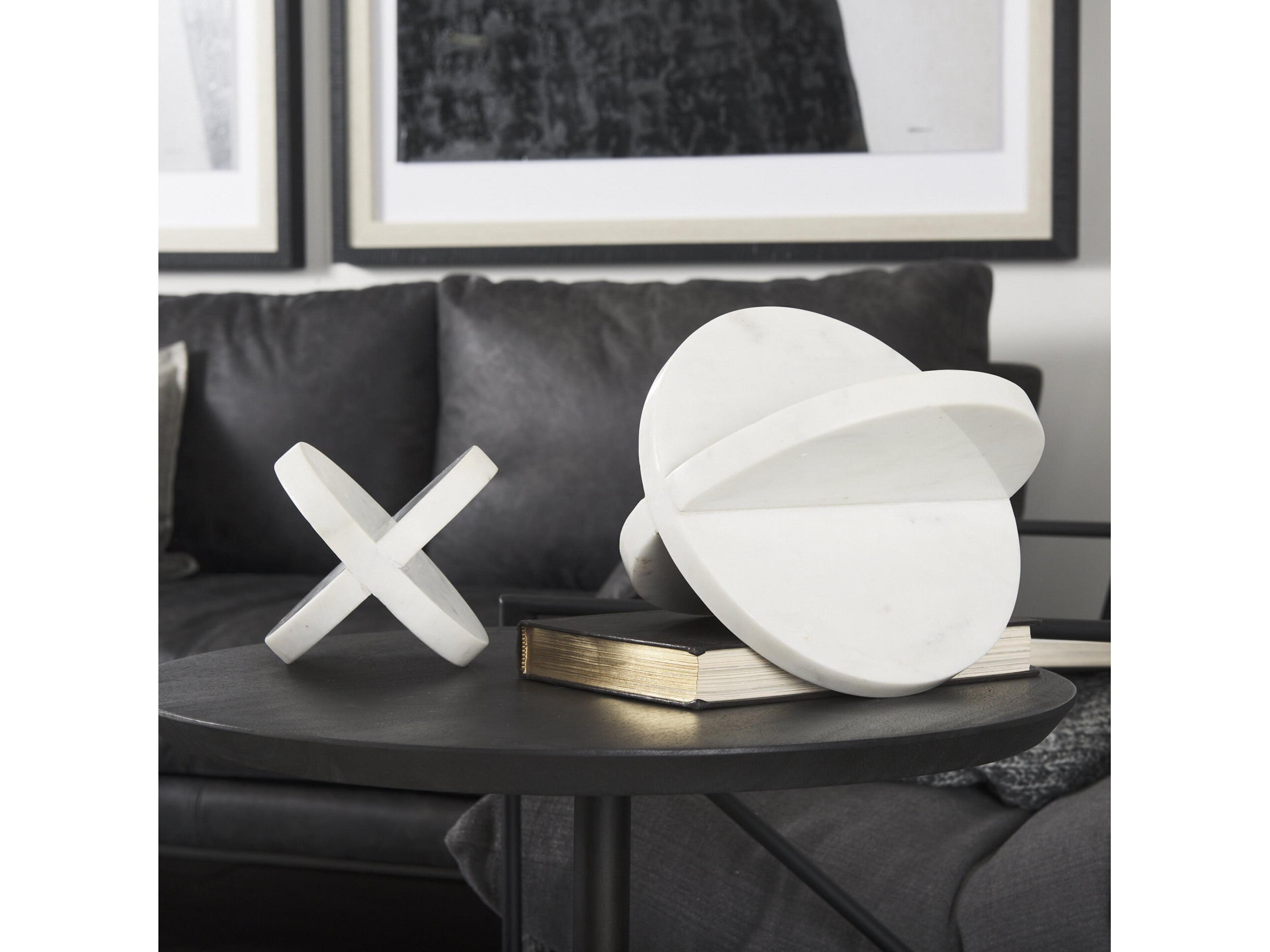 Mercana Sophia 6.0"L x 6.0"W x 6.0"H Small Marble Ornament