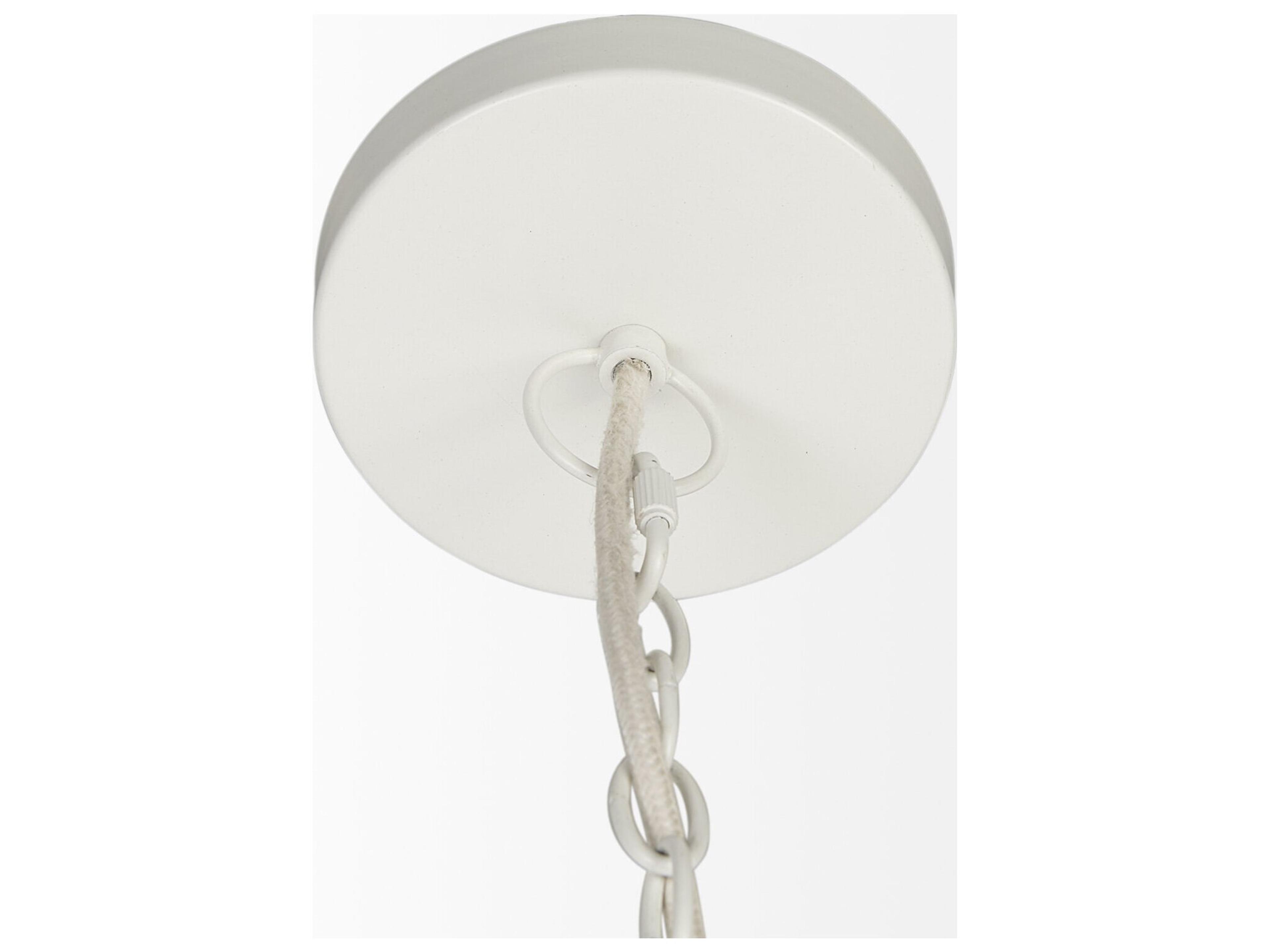 Mercana Theta 30.0 L x 30.0 W x 15.0 H White-Washed Beaded Chandelier