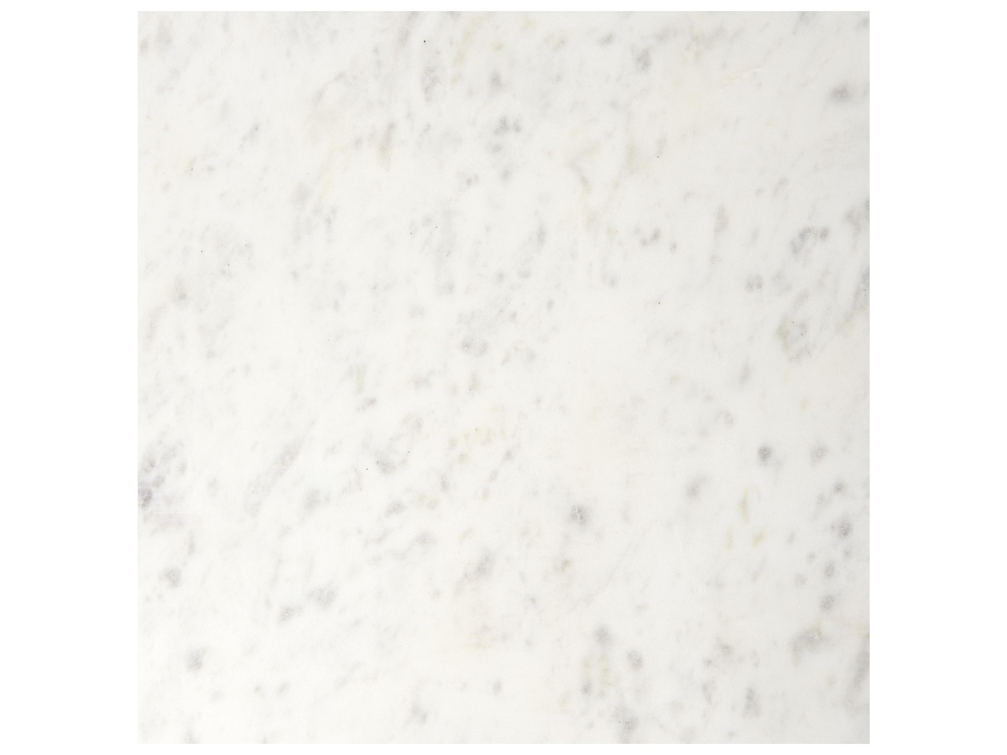 Mercana Lorlei I 53.0 X 35.0 X 15.5 White Marble Top W/ X-Shaped Gray Iron Base Coffee Table