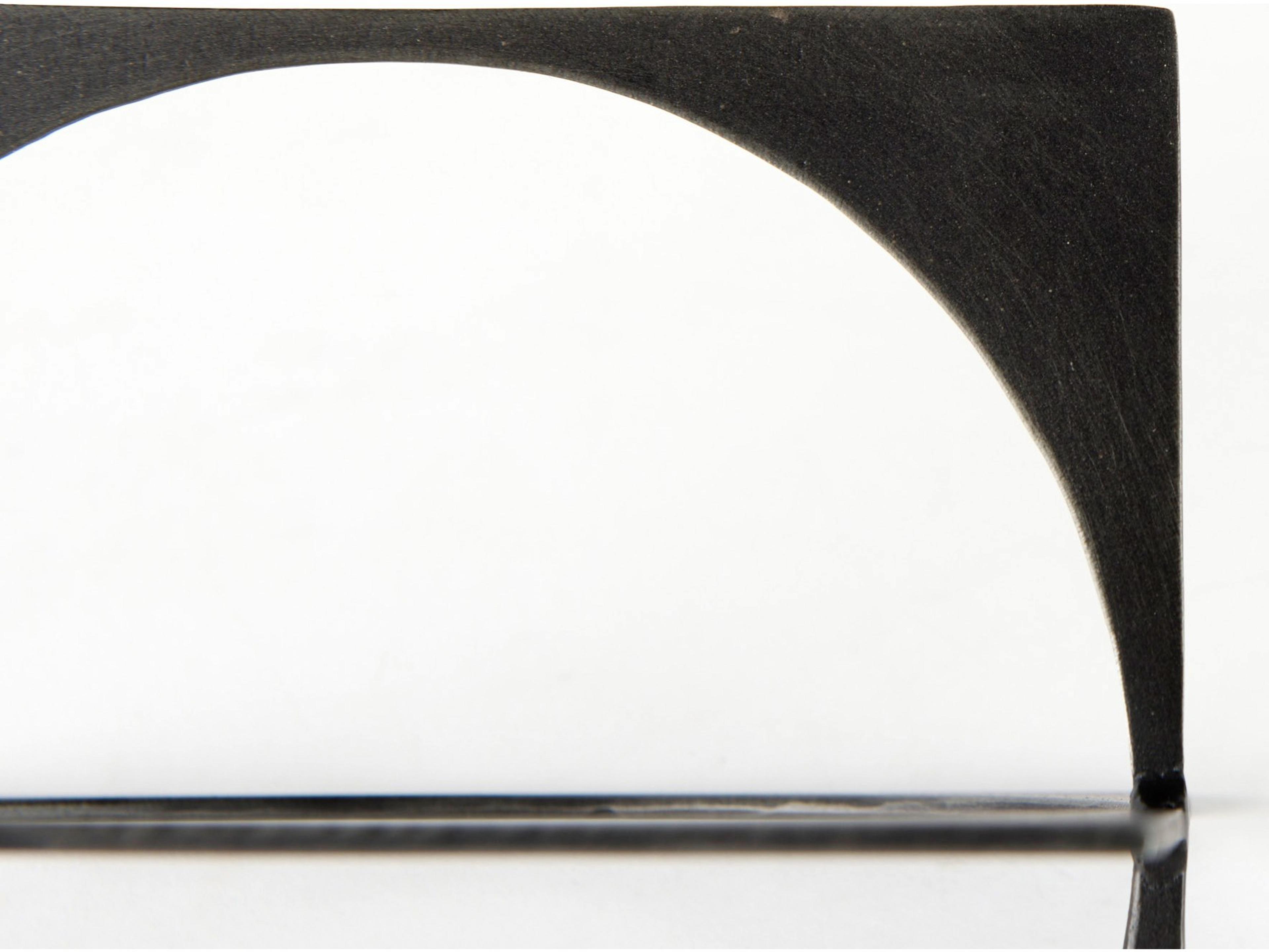 Mercana Lima Gunmetal Gray Metal Small Decorative Object