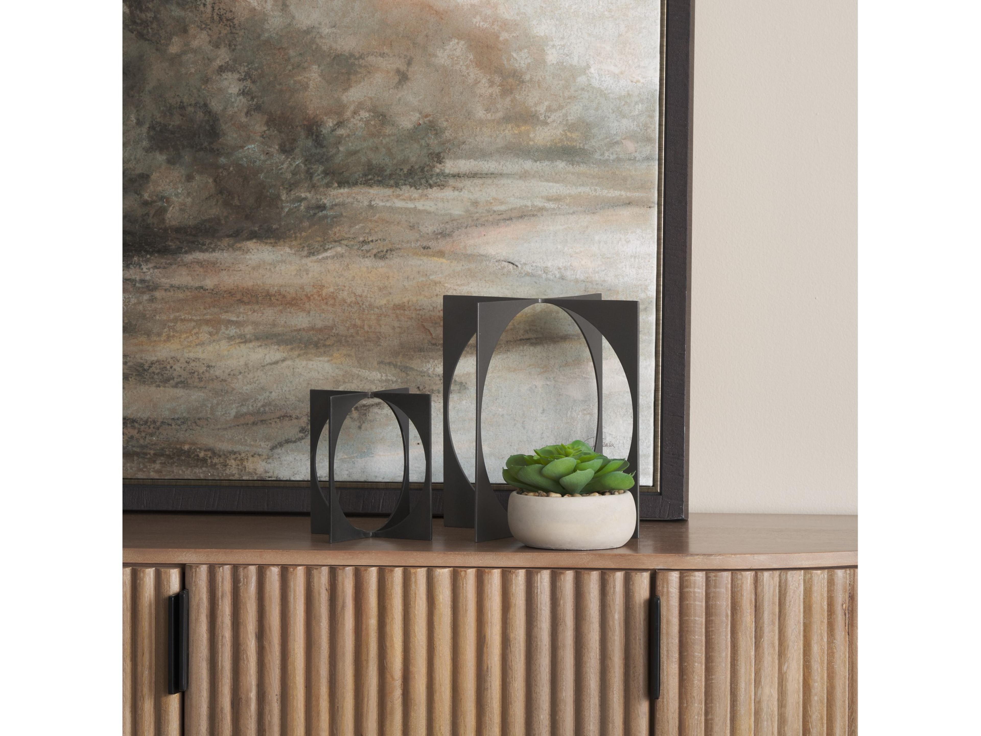 Mercana Lima Gunmetal Iron Large Decorative Object