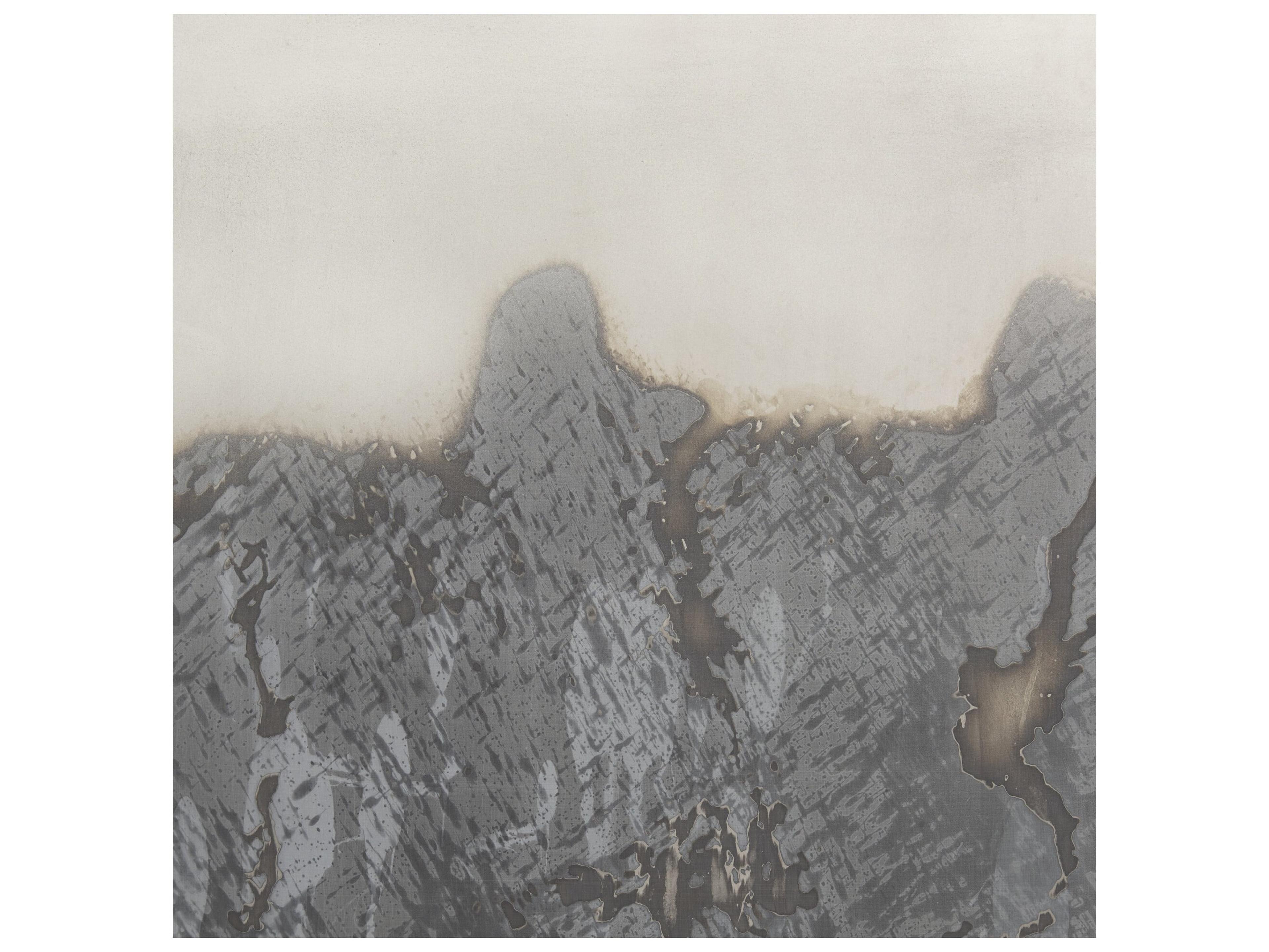 Mercana Roxdale 82.0L x 18.0W x 29.0H Acid Wash Metal Sideboard