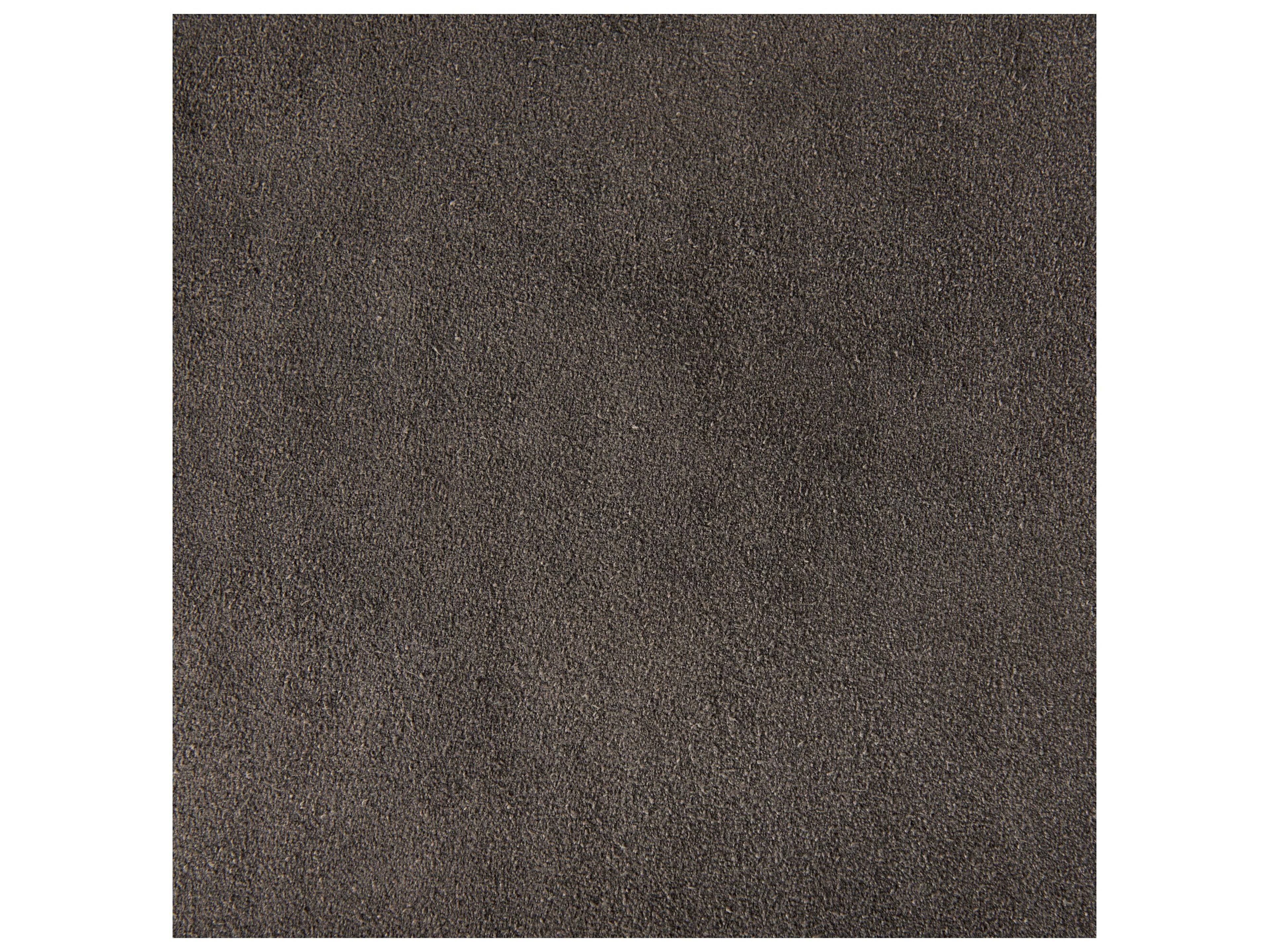 Mercana Tyson 17L x 18W x 28H Brown/Gray Suede W/ Metal Frame Counter Stool