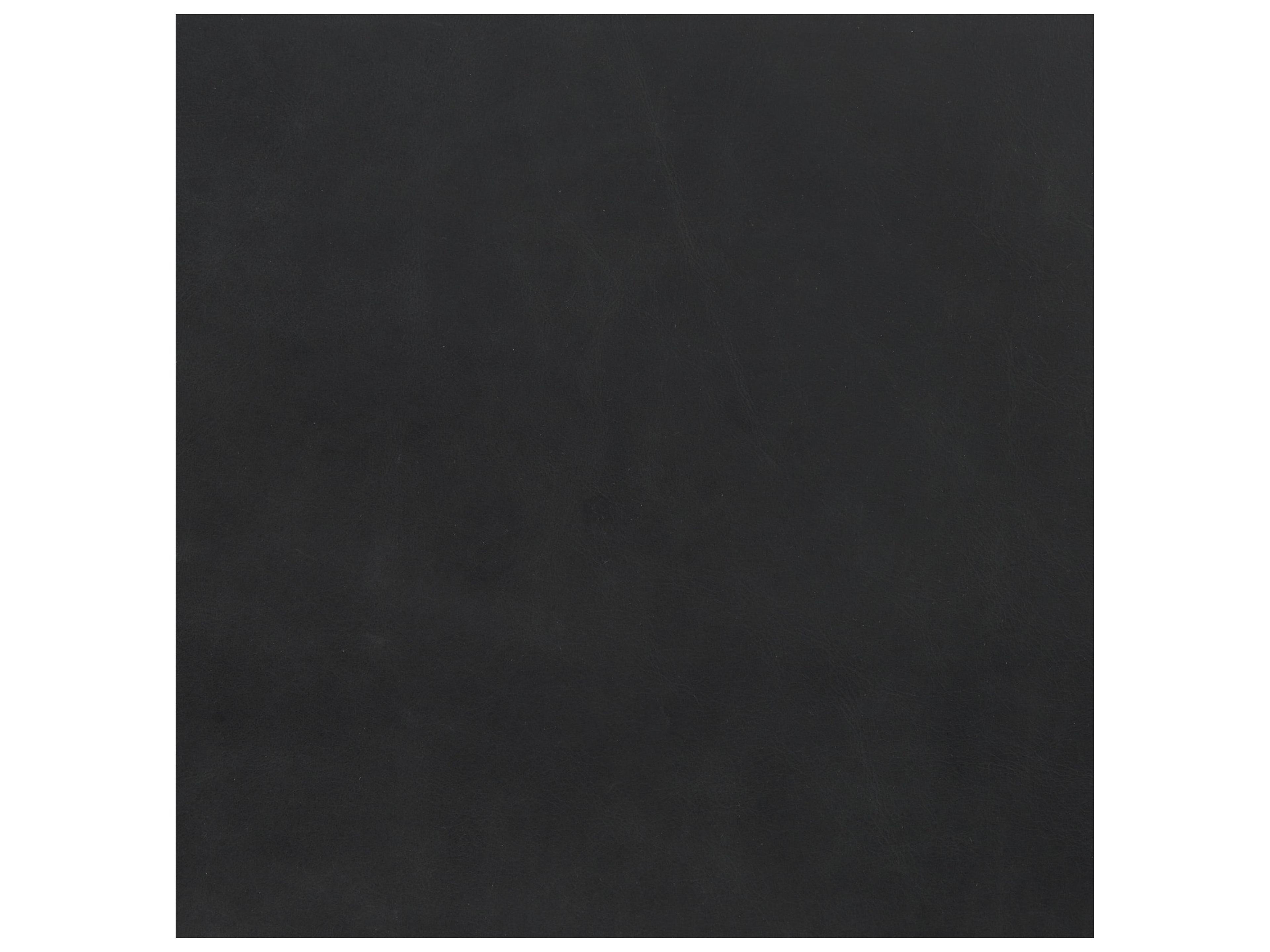 Mercana Berbick 33" Total Height Black Leather w/ Iron Frame Dining Chair