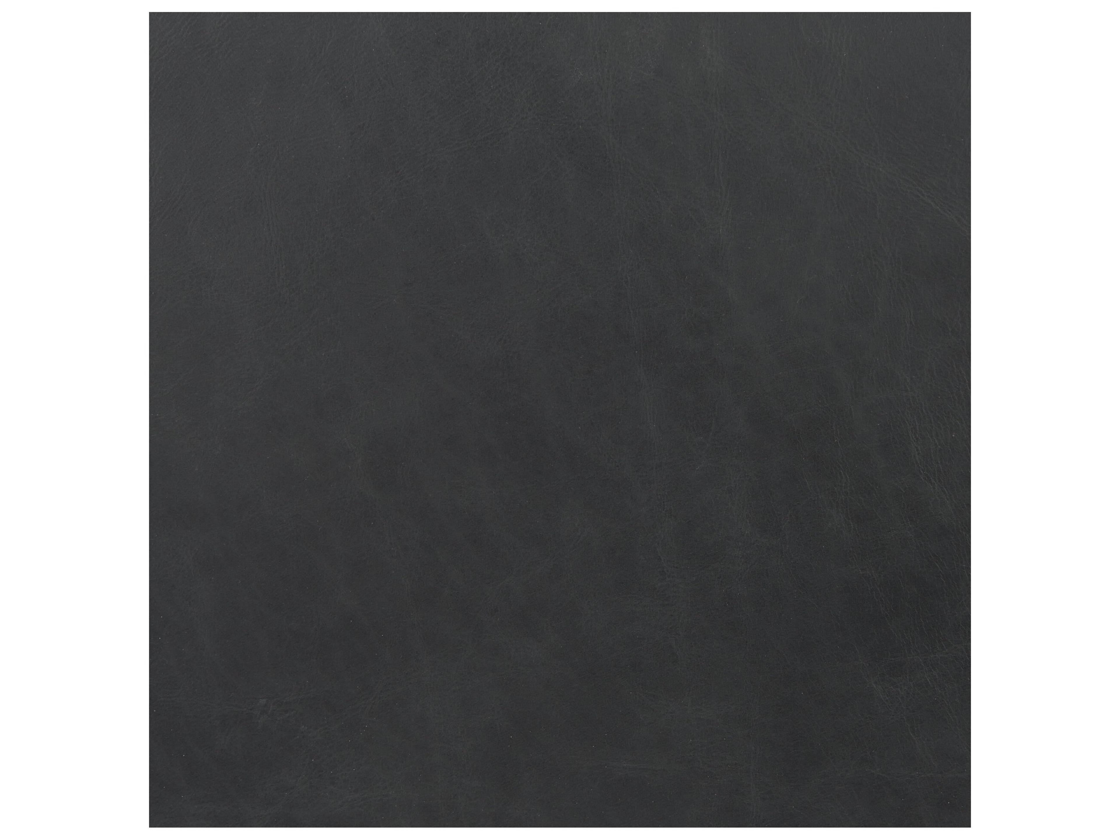 Mercana Berbick 21L x 25W x 38H Black Leather W/ Iron Frame Counter Stool