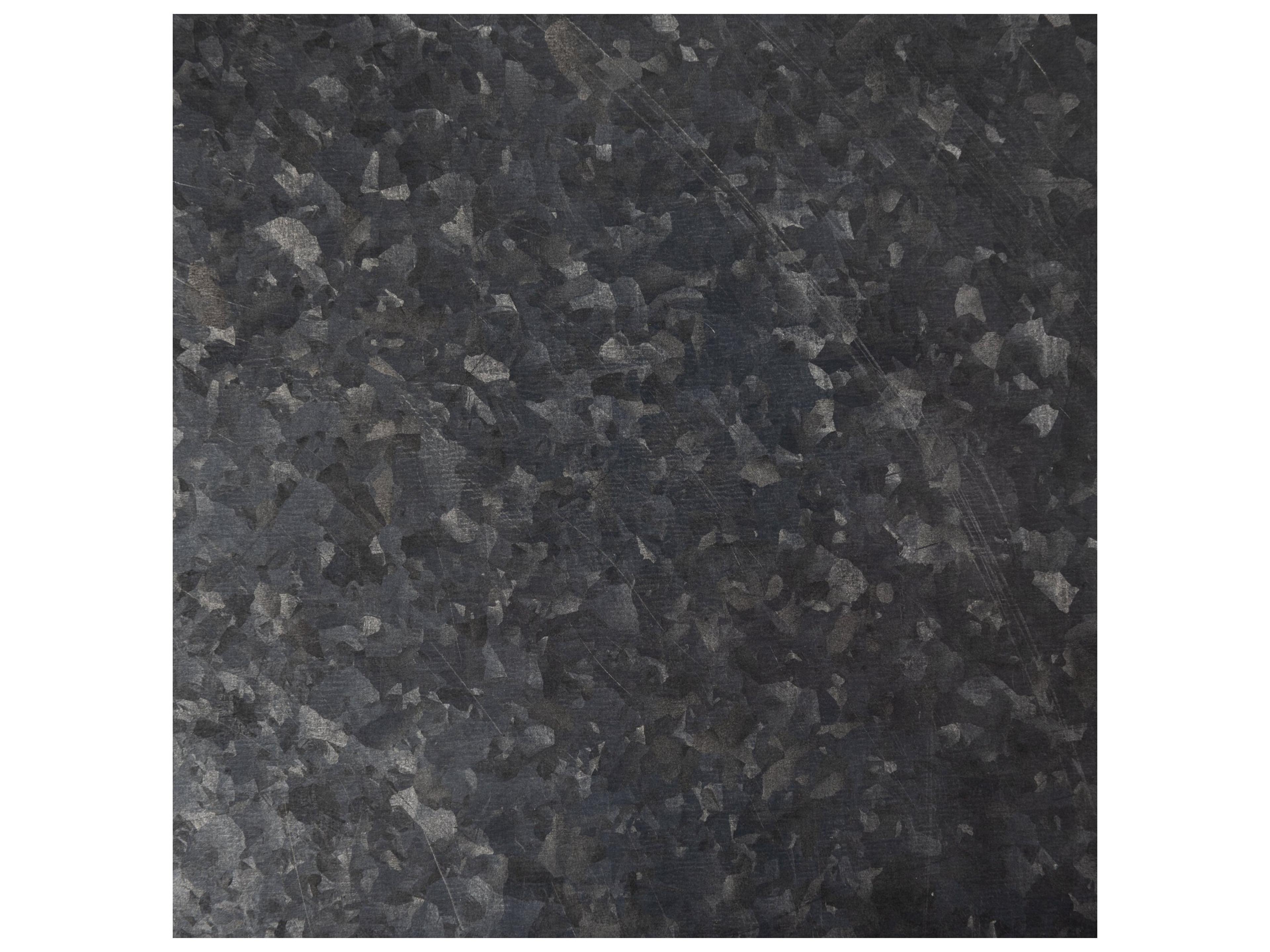 Mercana Kasey (Set of 2) 17.7L x 12.6W x 24.4H Galvanized Metal Nesting Accent Tables