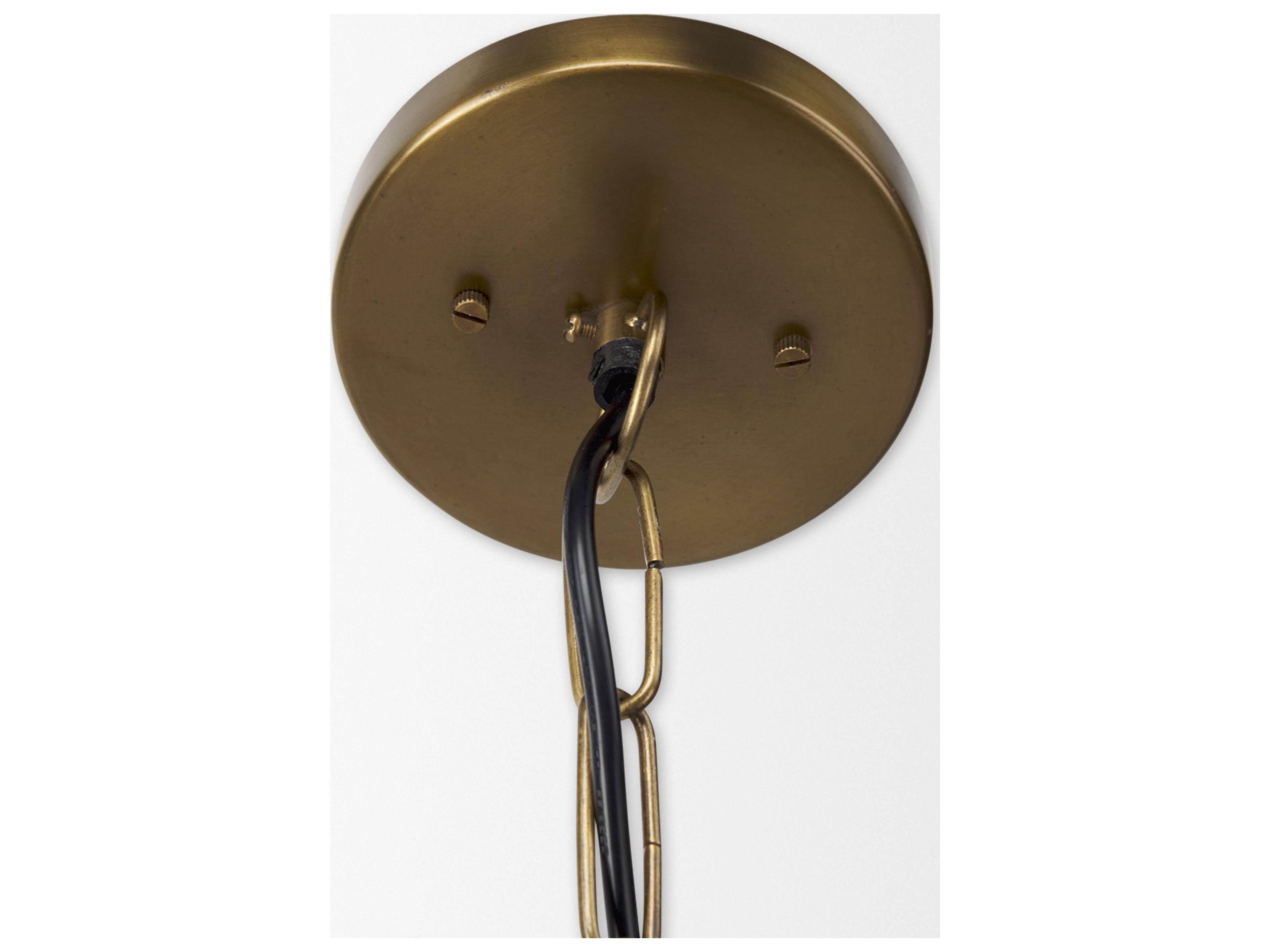 Mercana Fenton 18.0L x 18.0W x 23.0H Gold W/Gold Accents Pendant Light