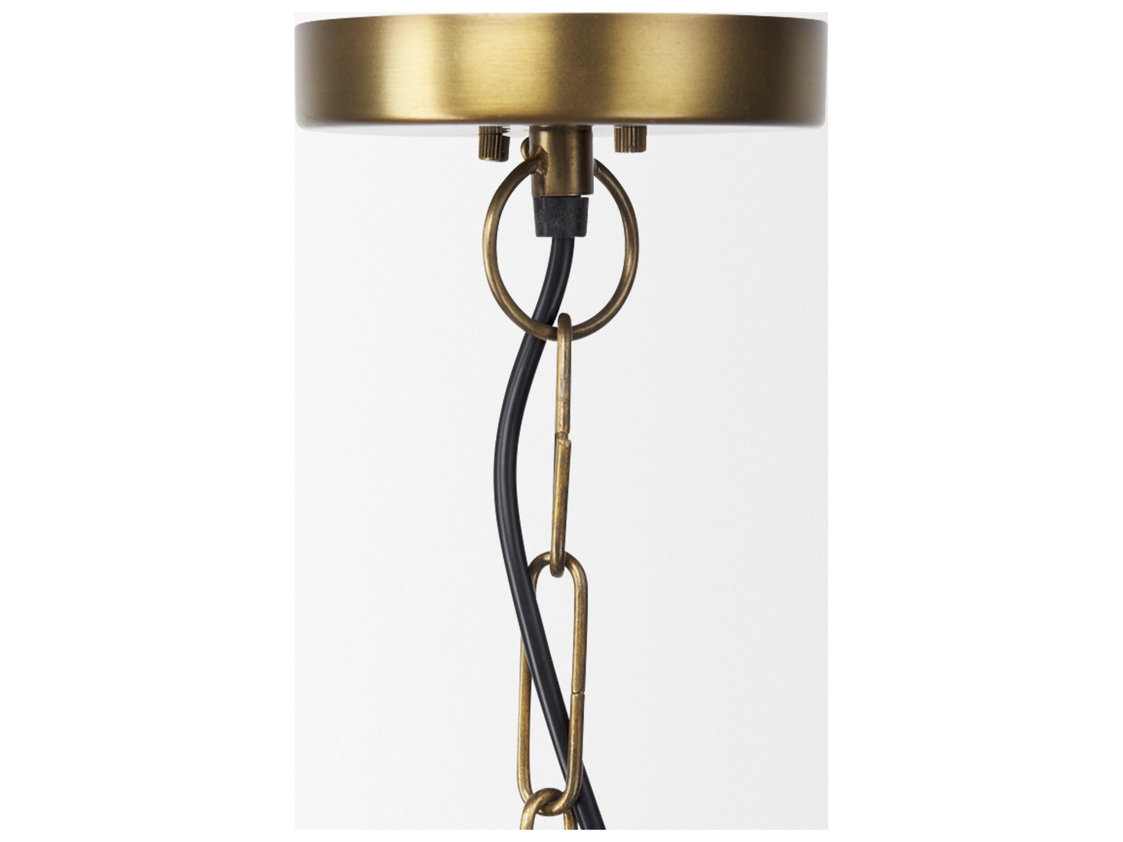 Mercana Fenton 18.0L x 18.0W x 23.0H Gold W/Gold Accents Pendant Light