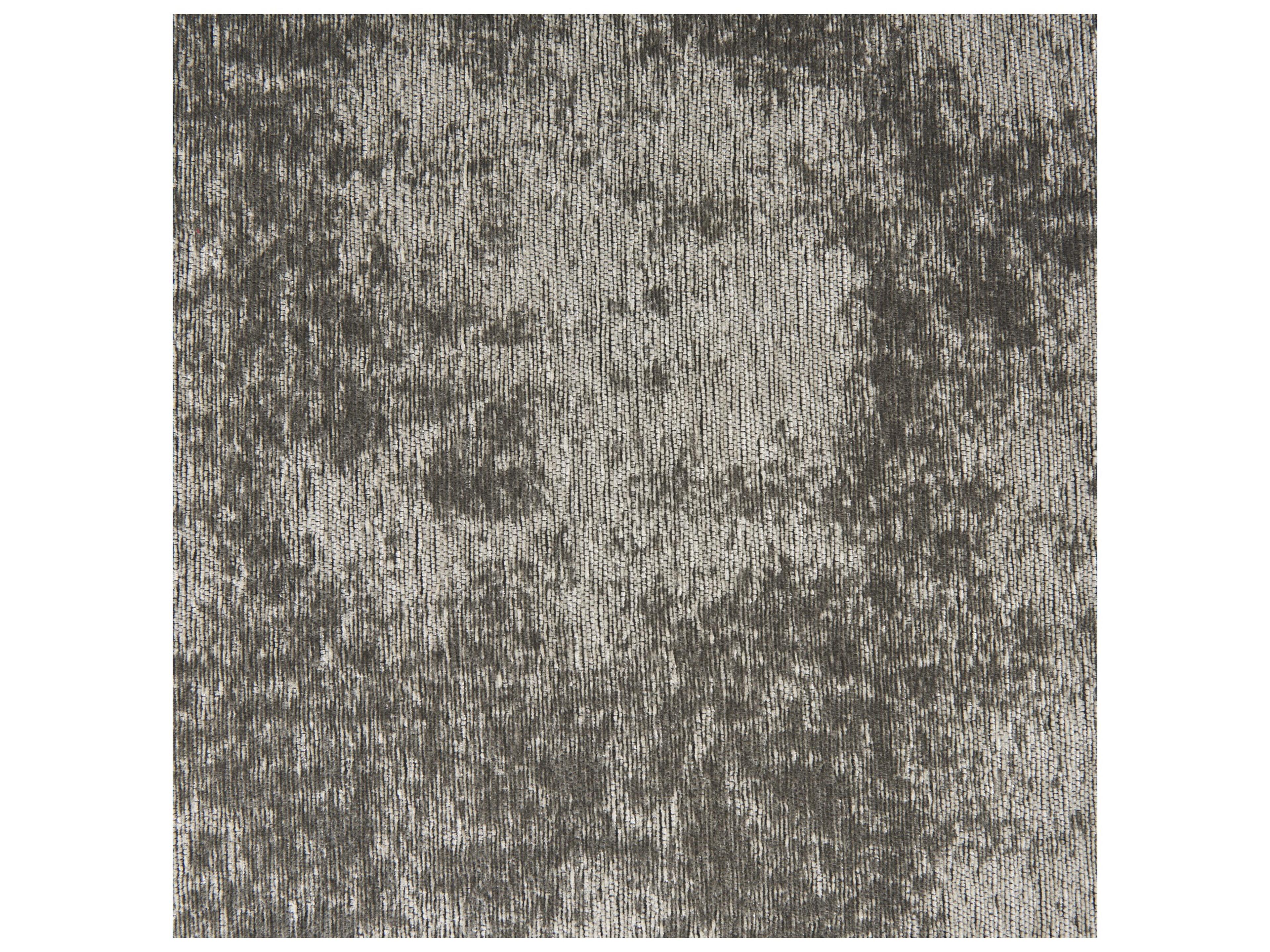 Mercana Ayla 55L x 17.6W x 18H Light and Dark Gray Fabric Seat W/ Antique Gold Metal Frame Bench