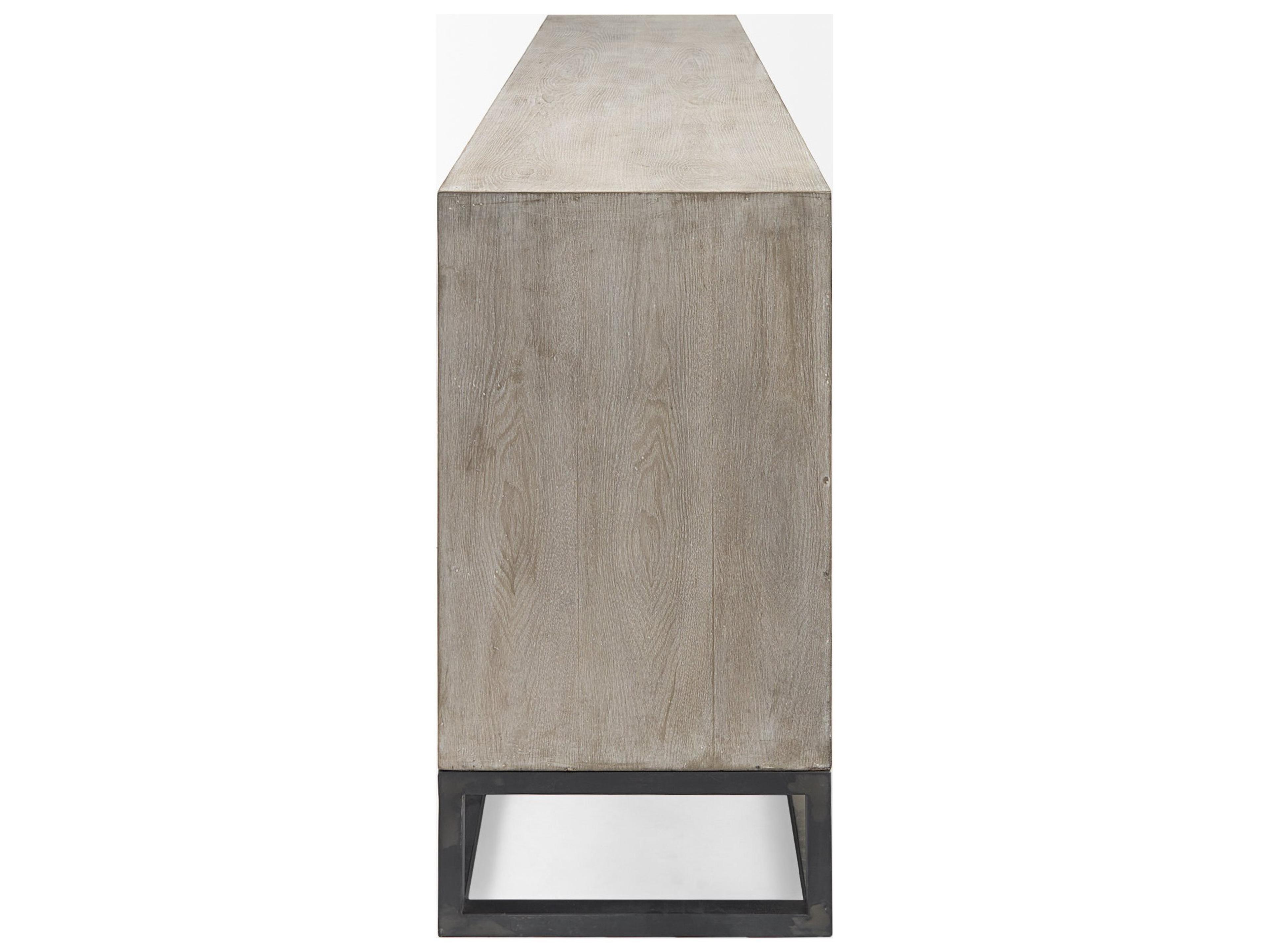 Mercana Genevieve II Light Brown Fir Veneer 9 Drawer Sideboard