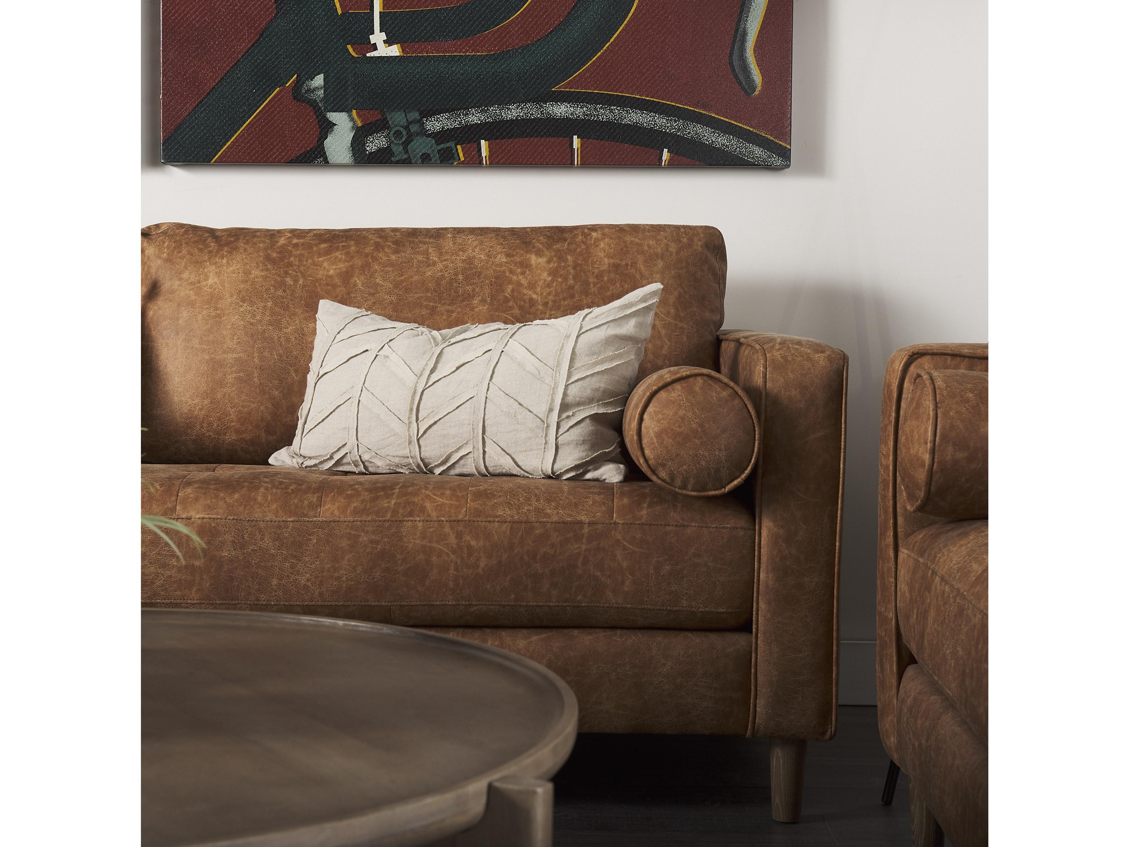 Mercana Ivivva 14L x 26W Beige Fabric Textured Decorative Pillow Cover