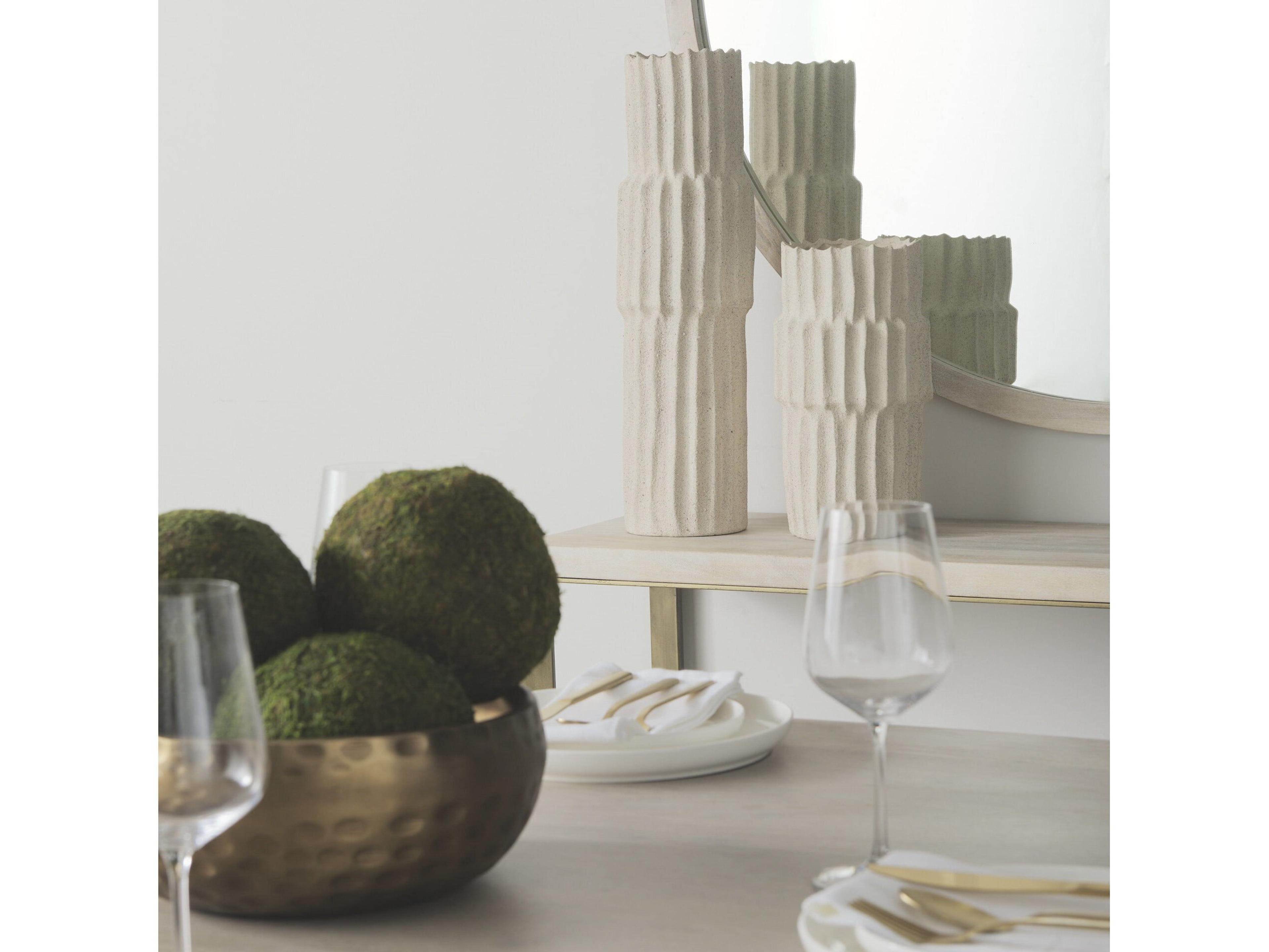 Mercana Cardon 14.4H Cream Ceramic Vase