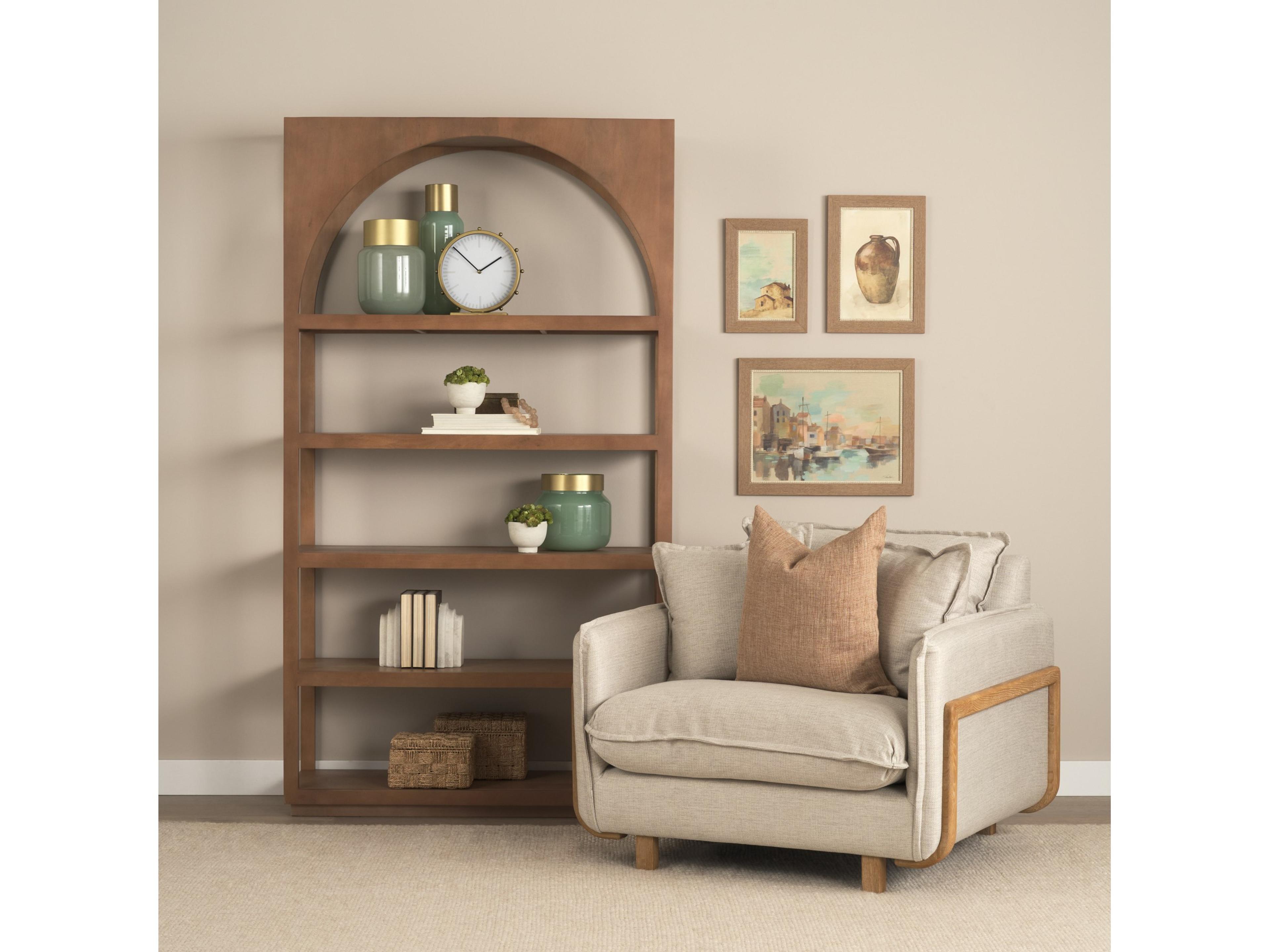 Mercana Marian 11.0L x 3.1W x 11.0H Gold Metal W/Studs Round Table Clock