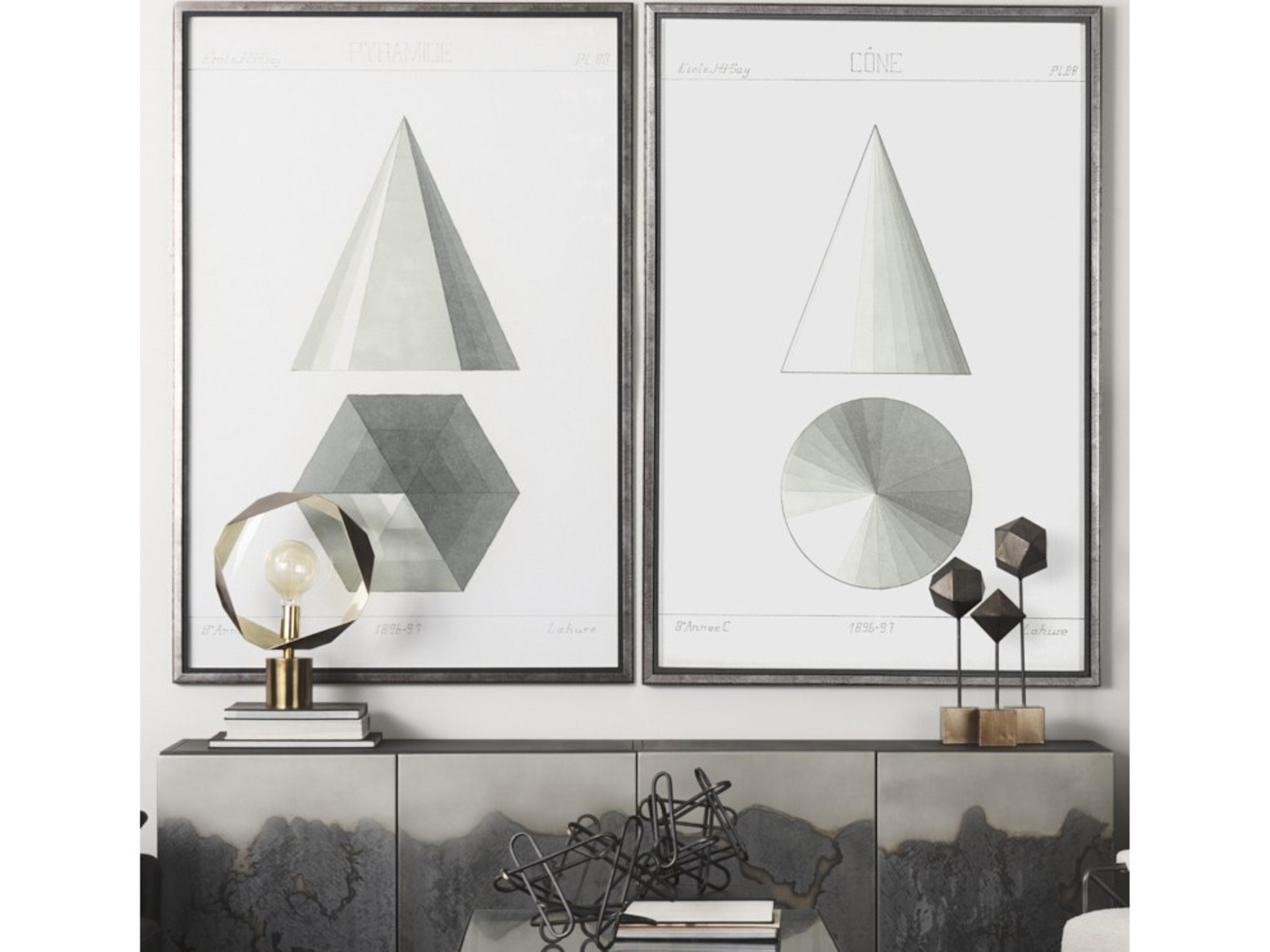 Mercana Henderson 12.2L x 9.1W x 9.1H Black Metal Paperclip Decorative Object