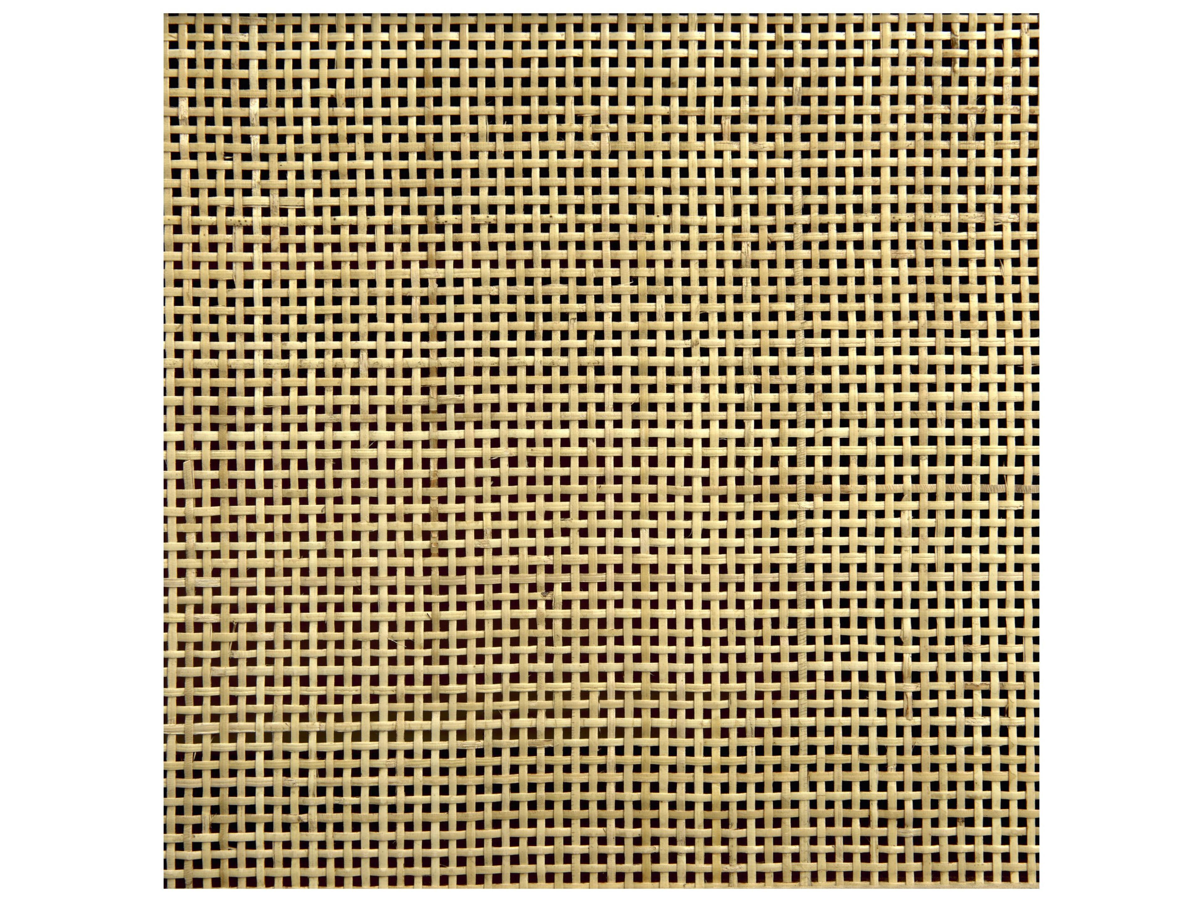 Mercana Sonny 23.6L x 15.7W x 13.8H Set of Two Brown Wood and Wicker W/ Metal Detail Rectangular Boxes