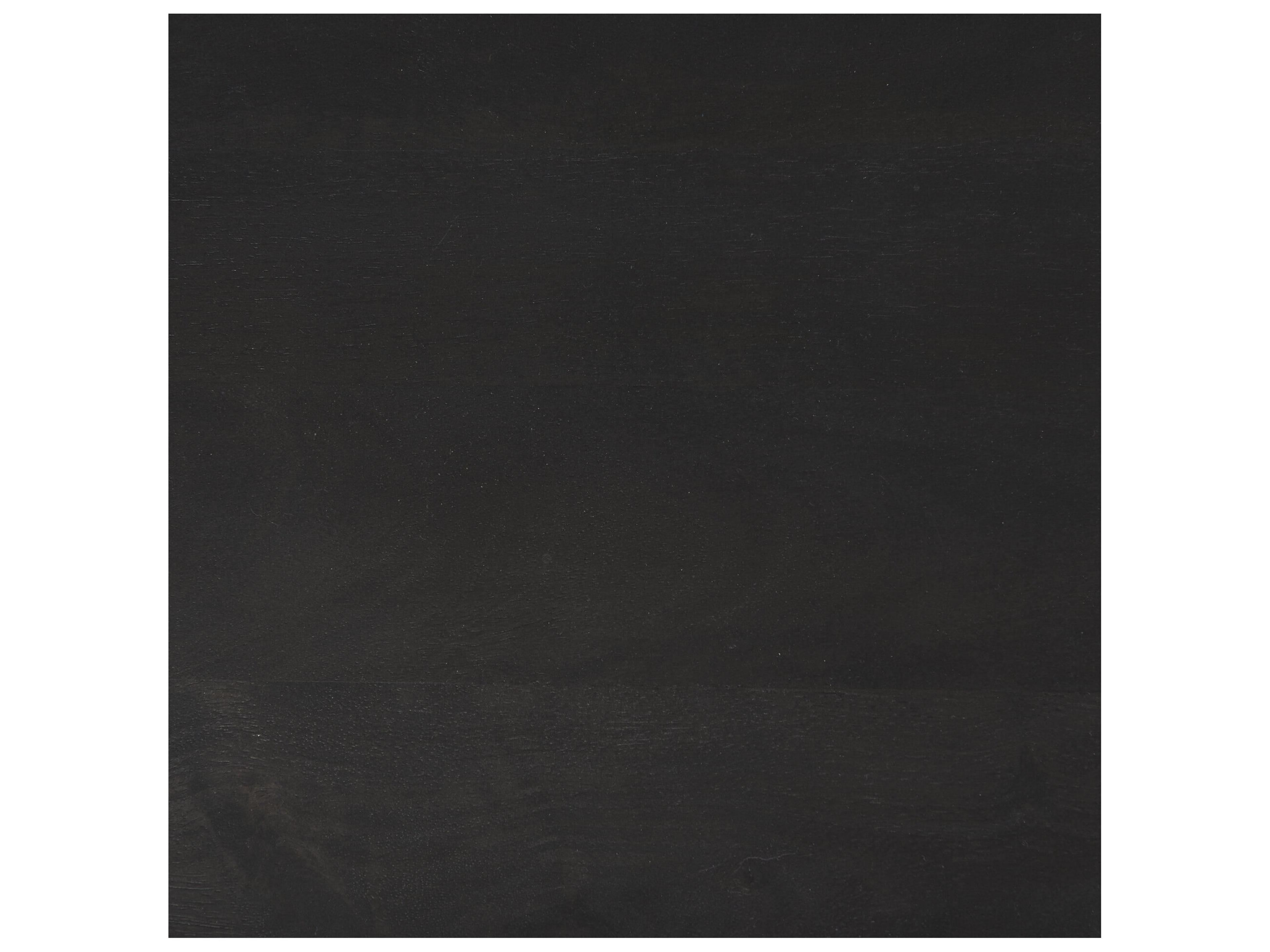 Mercana Arreto Black Solid Wood Hexagonal Storage Coffee Table