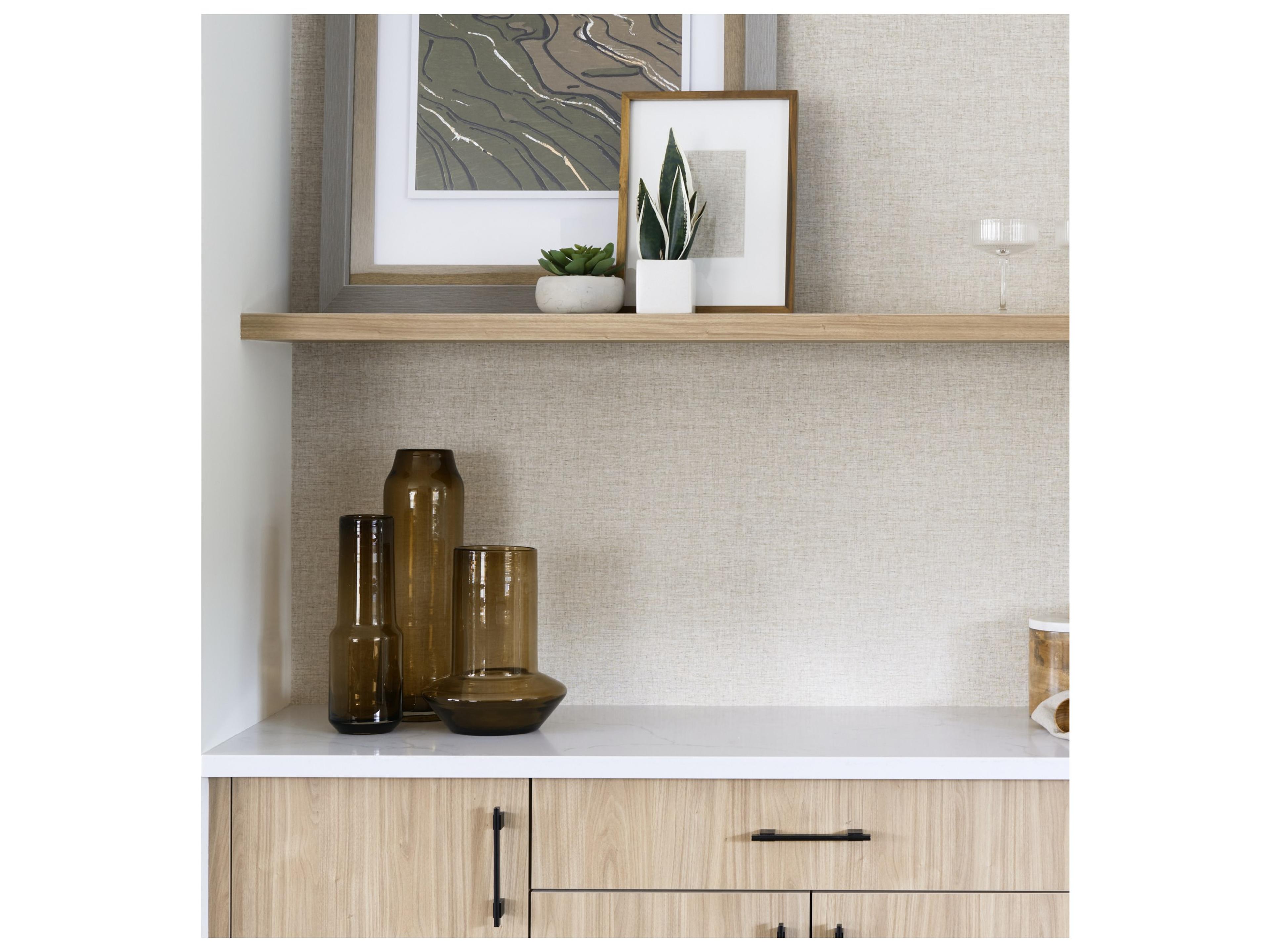 Mercana Amrita 4.1L x 4.1W x 11.9H Golden Brown Glass Vase