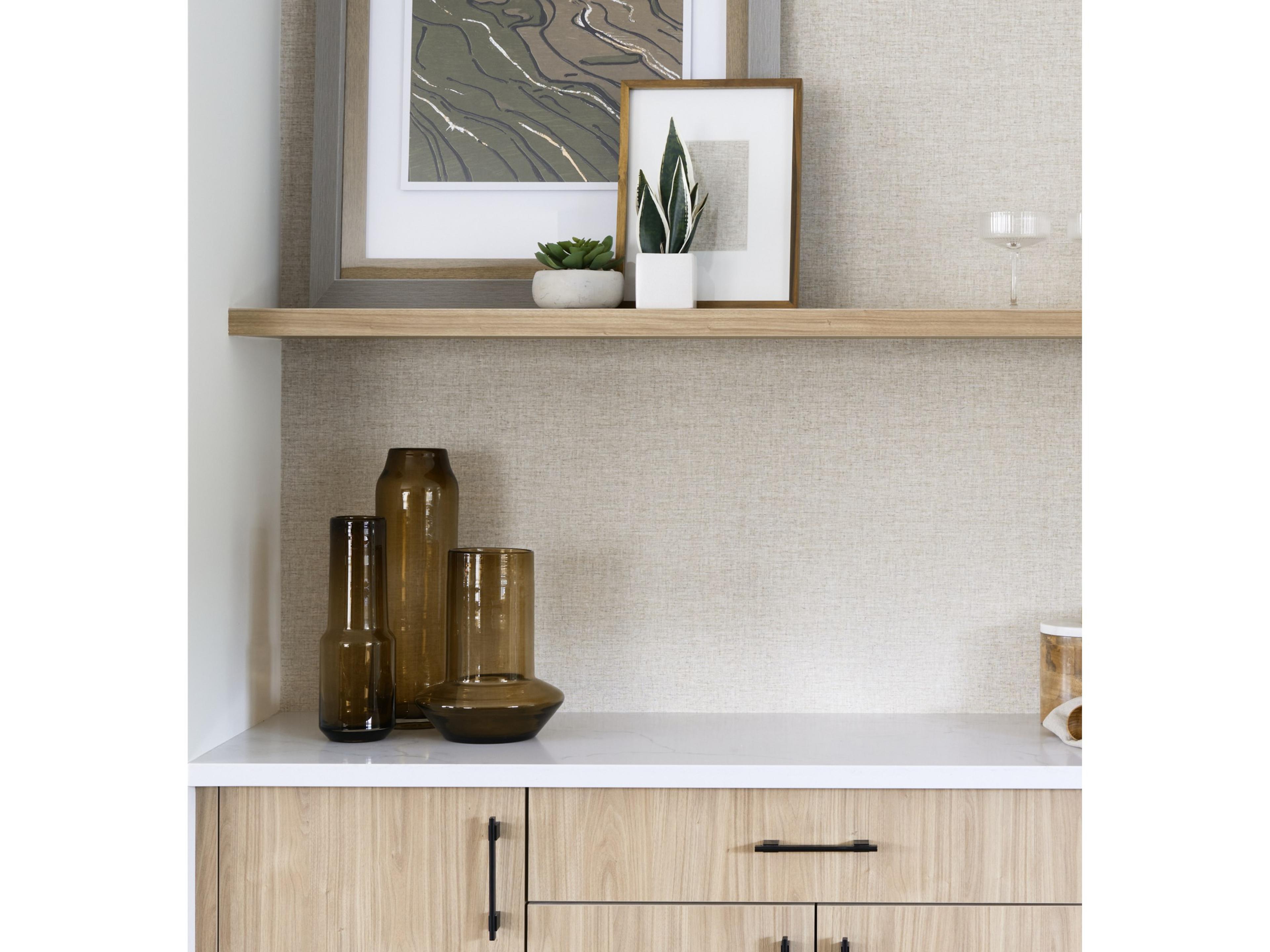 Mercana Amrita 4.8L x 4.8W x 16.0H Golden Brown Glass Vase